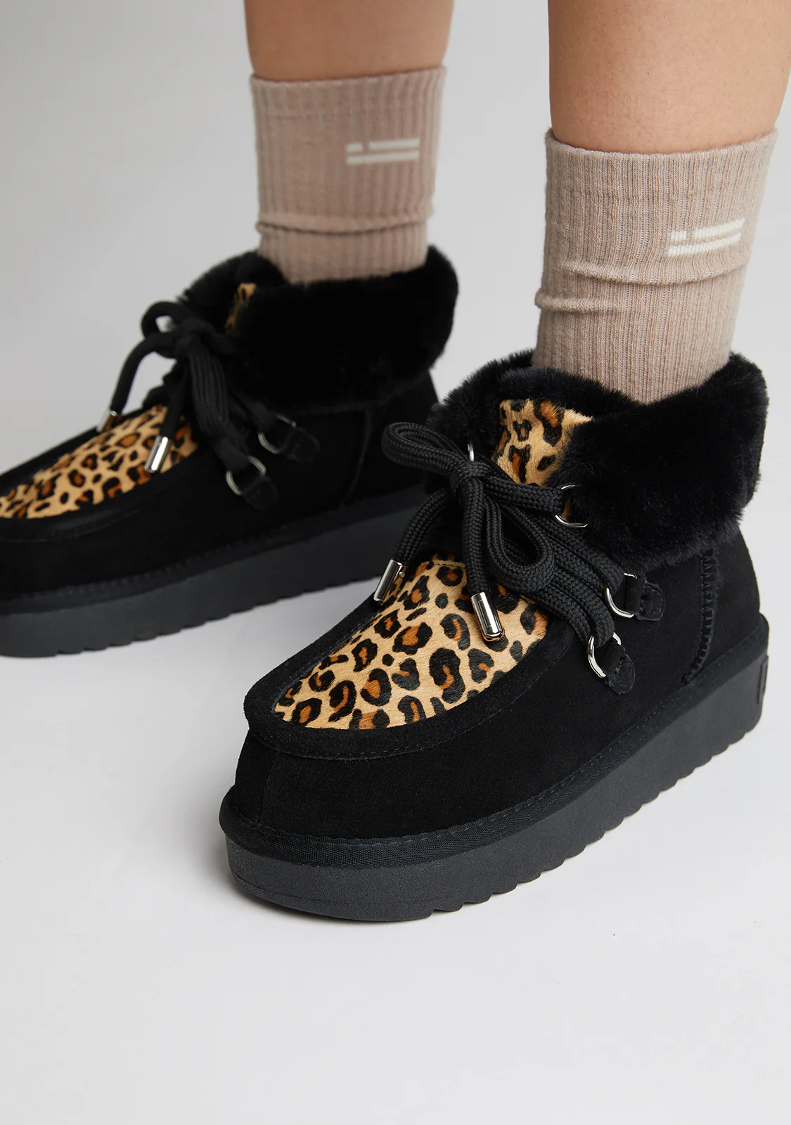 Nordic Mid Fur Black / Leopard - Image 5