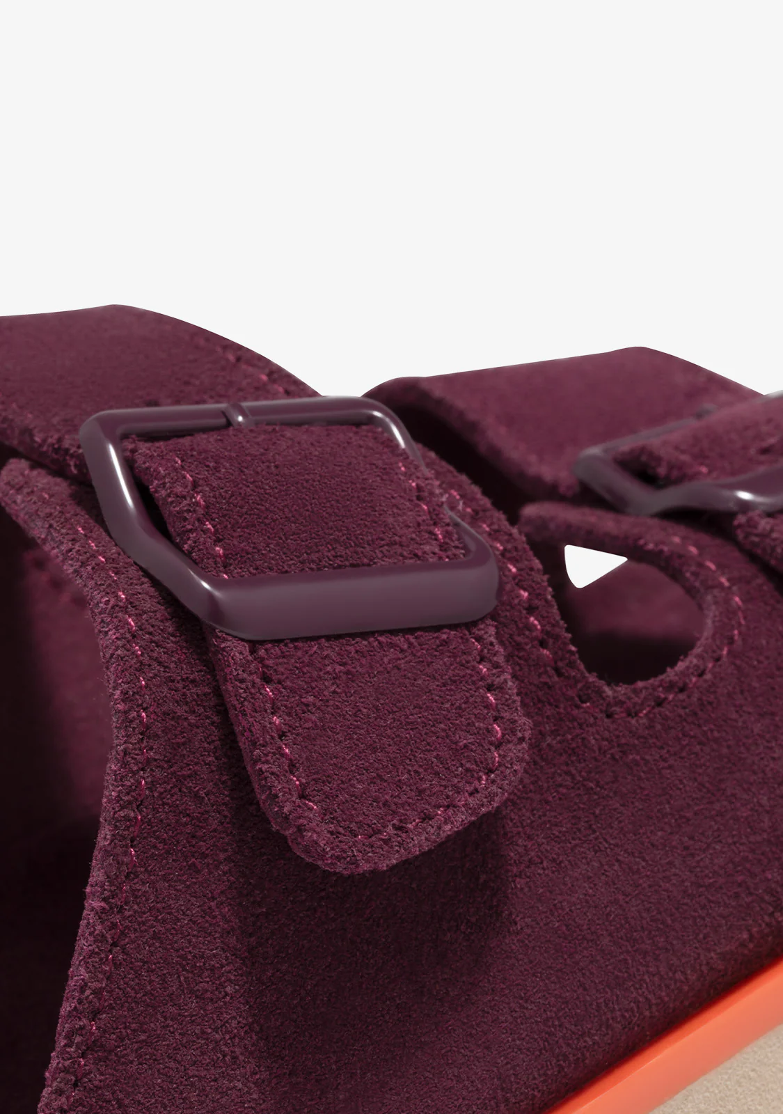 Nordic Sandal Buckle Burgundy - Image 3