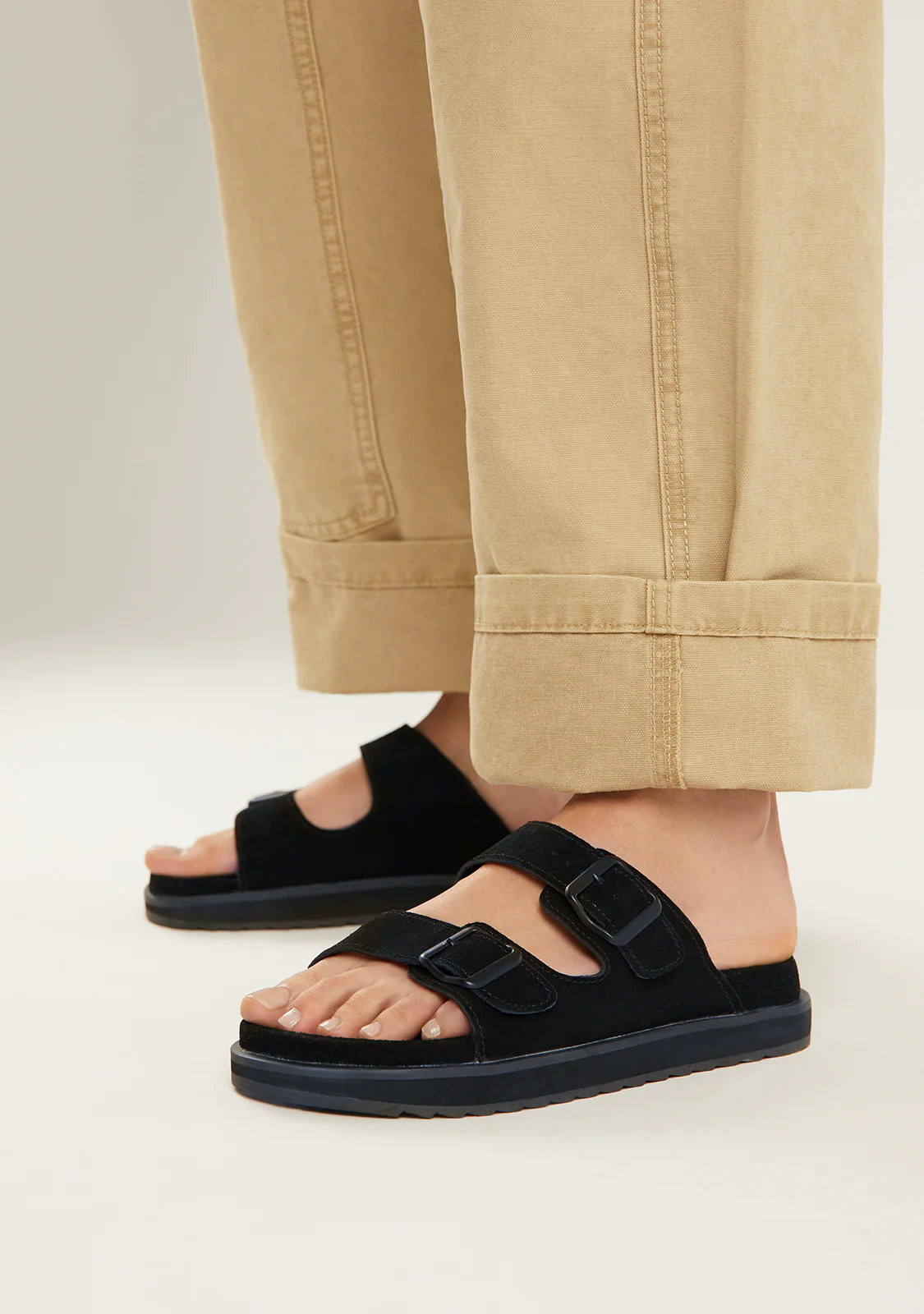 Nordic Sandal Buckle Full Black - Image 5