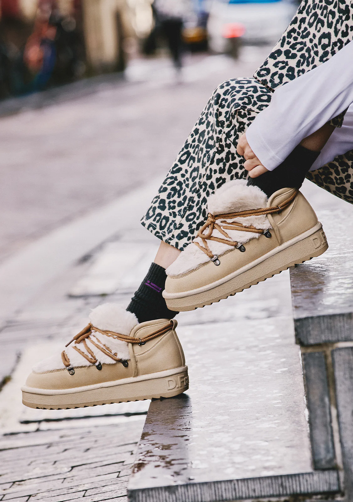 Nordic Trk Fur Low Beige - Image 6