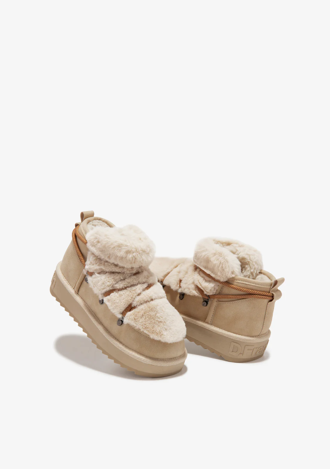 Nordic Trk Fur Low Beige Kids - Image 4
