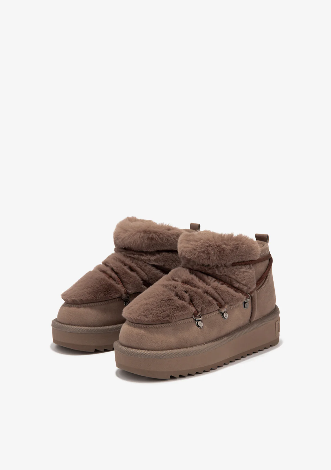 Nordic Trk Fur Low Brown Kids - Image 2