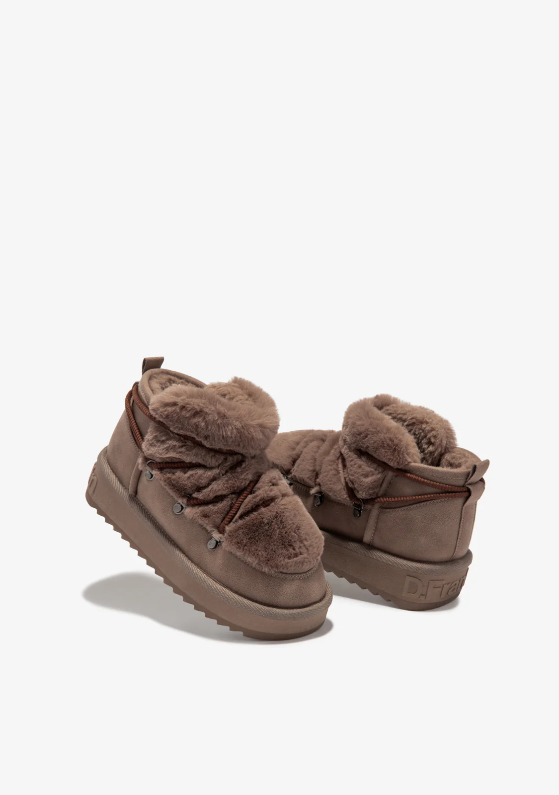 Nordic Trk Fur Low Brown Kids - Image 4