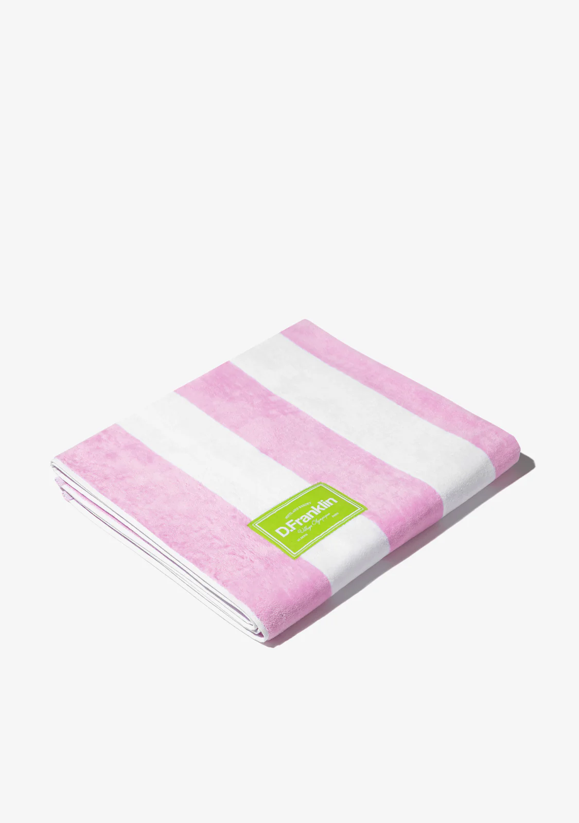 Old Money Jacquard Velour Beach Towel Pink - Image 3