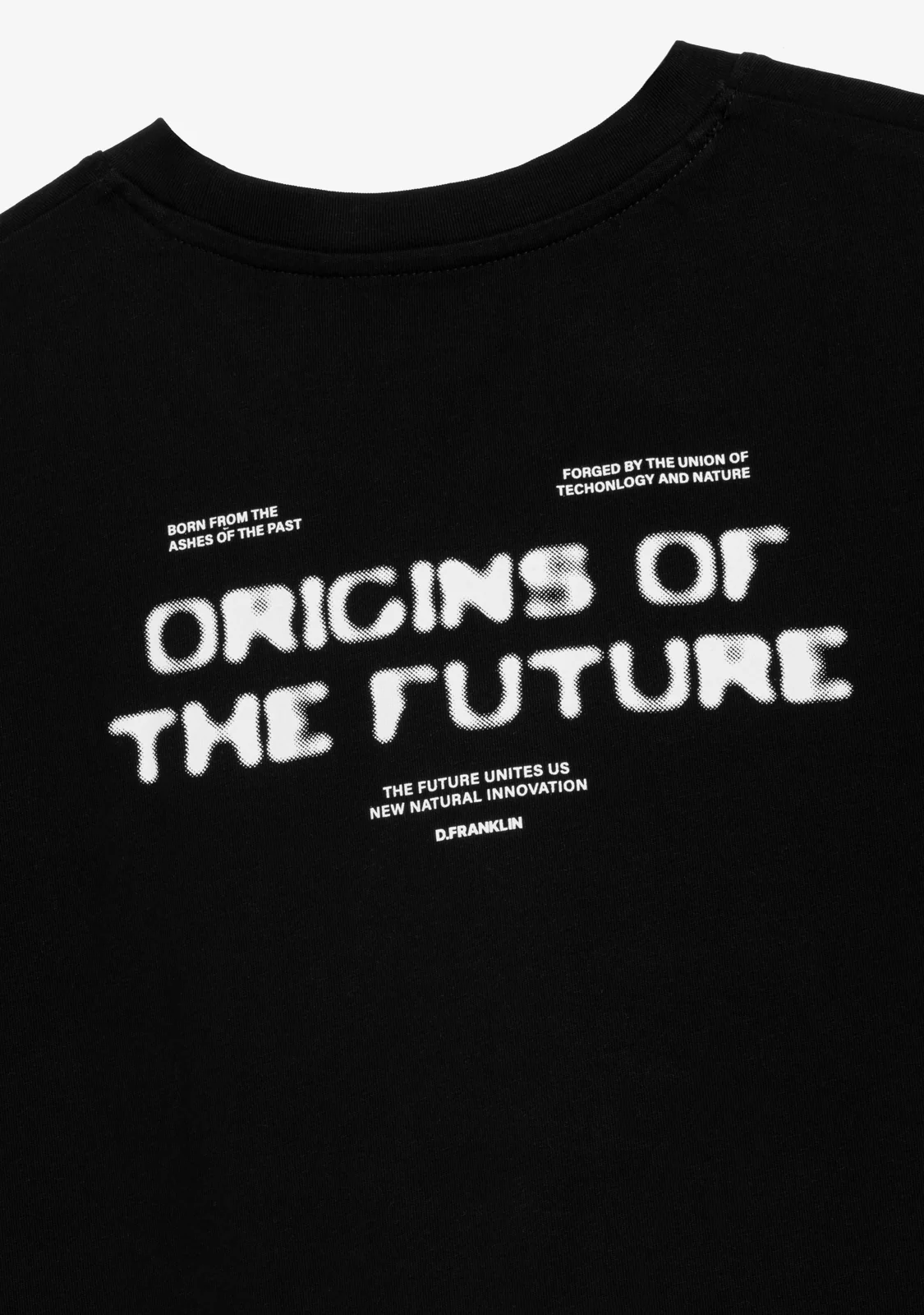 Origins T-Shirt Black / White - Image 3