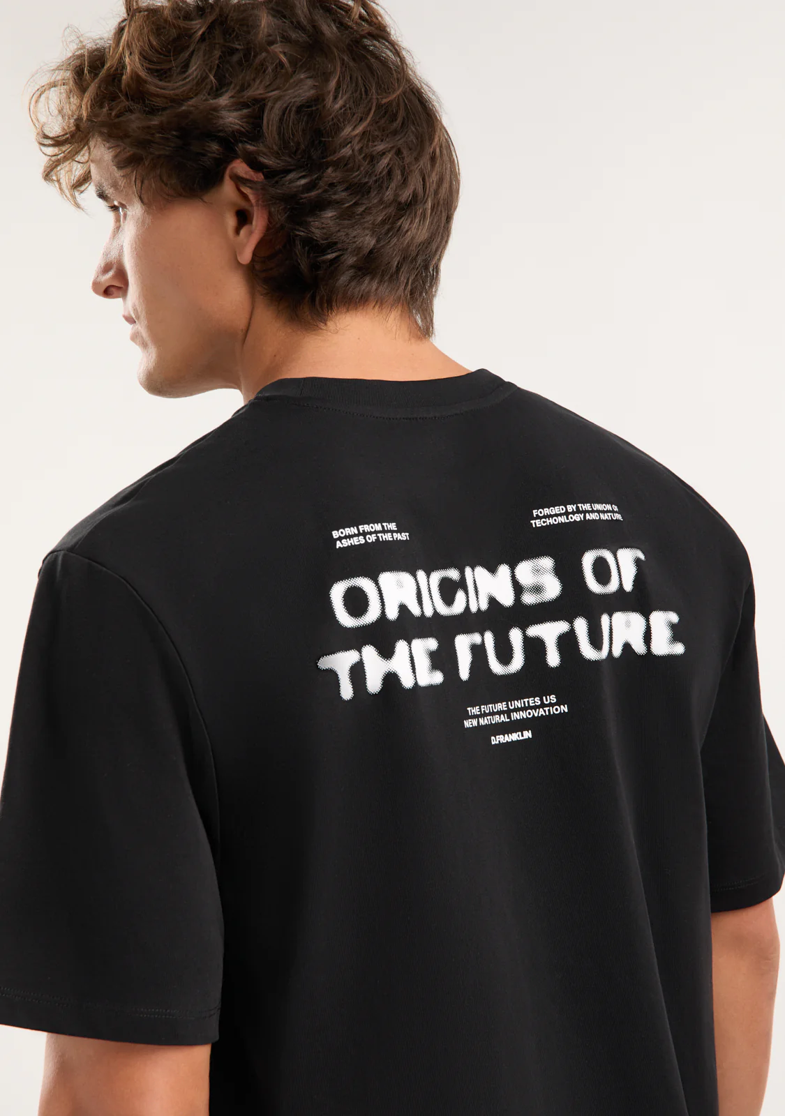 Origins T-Shirt Black / White - Image 6