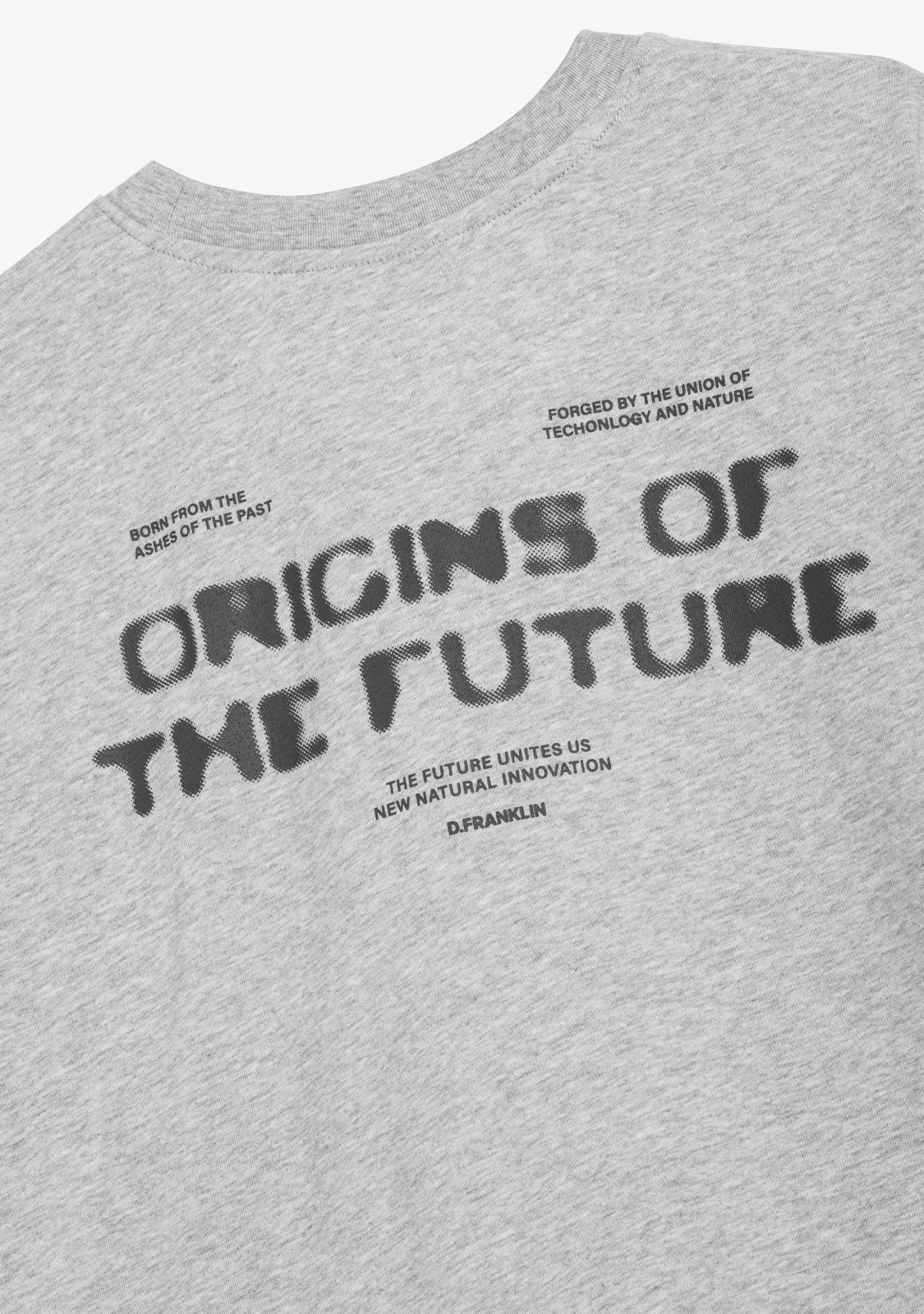 Origins T-Shirt Grey Melange / Anthracite - Image 3