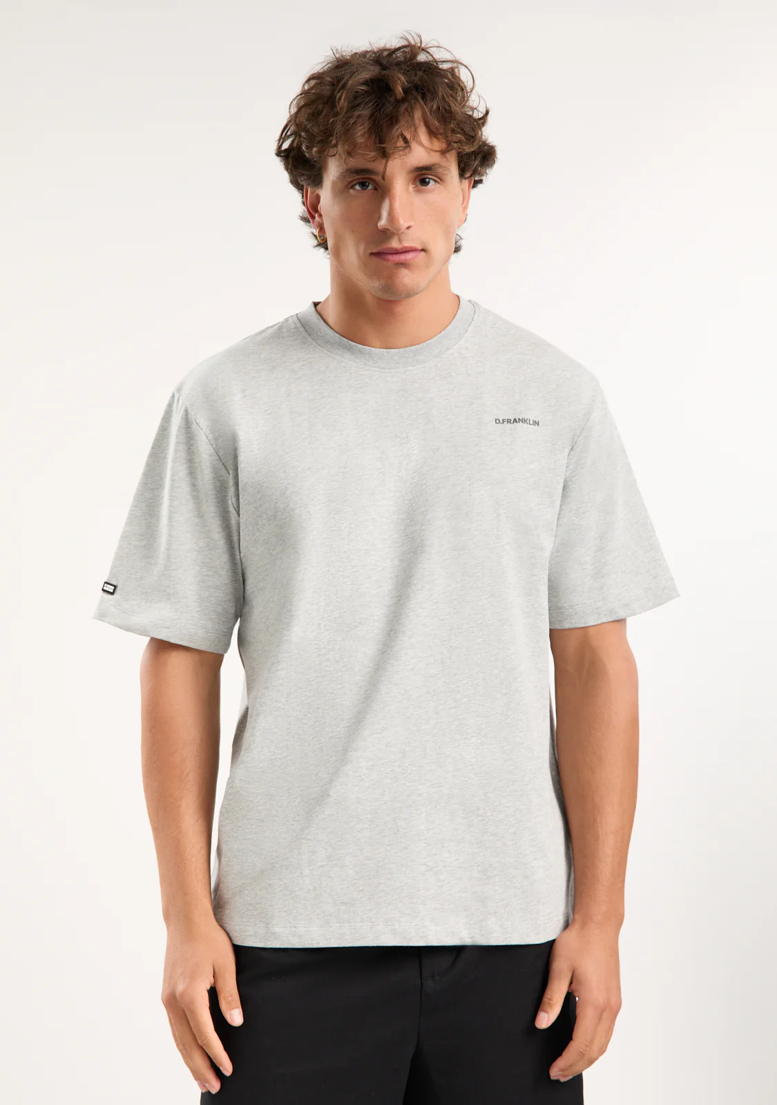 Origins T-Shirt Grey Melange / Anthracite - Image 6