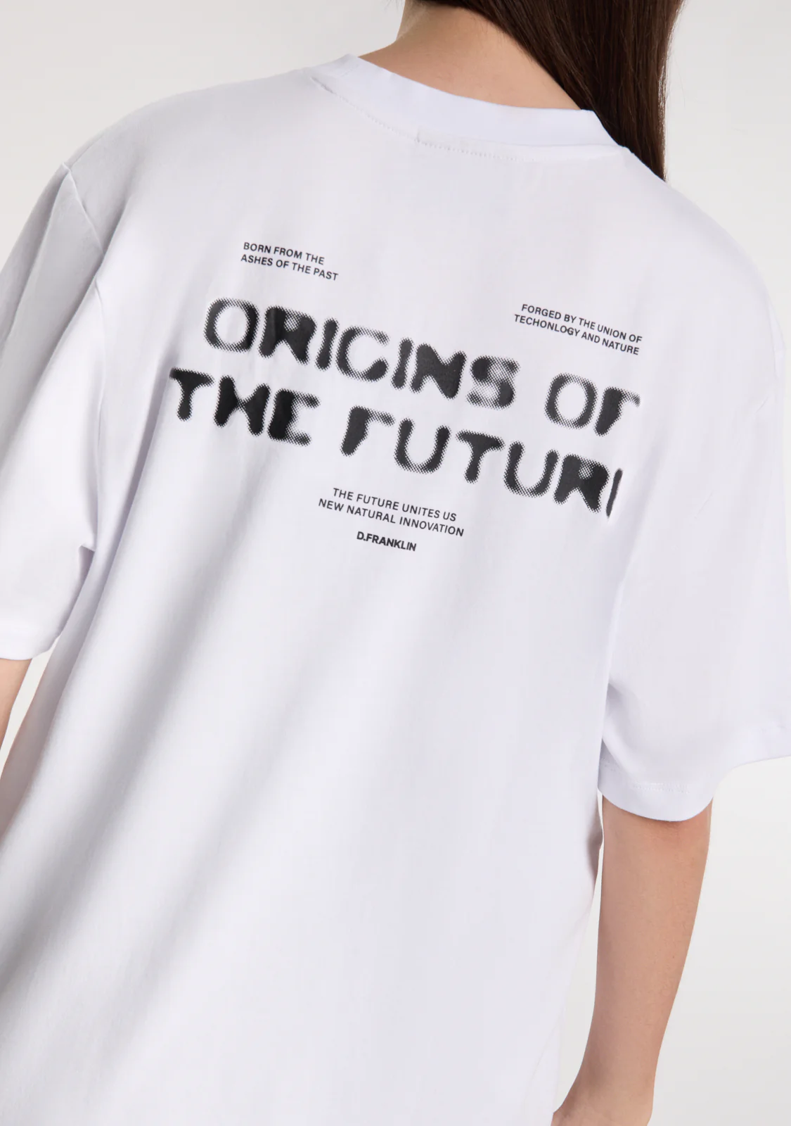 Origins T-Shirt White / Black - Image 4