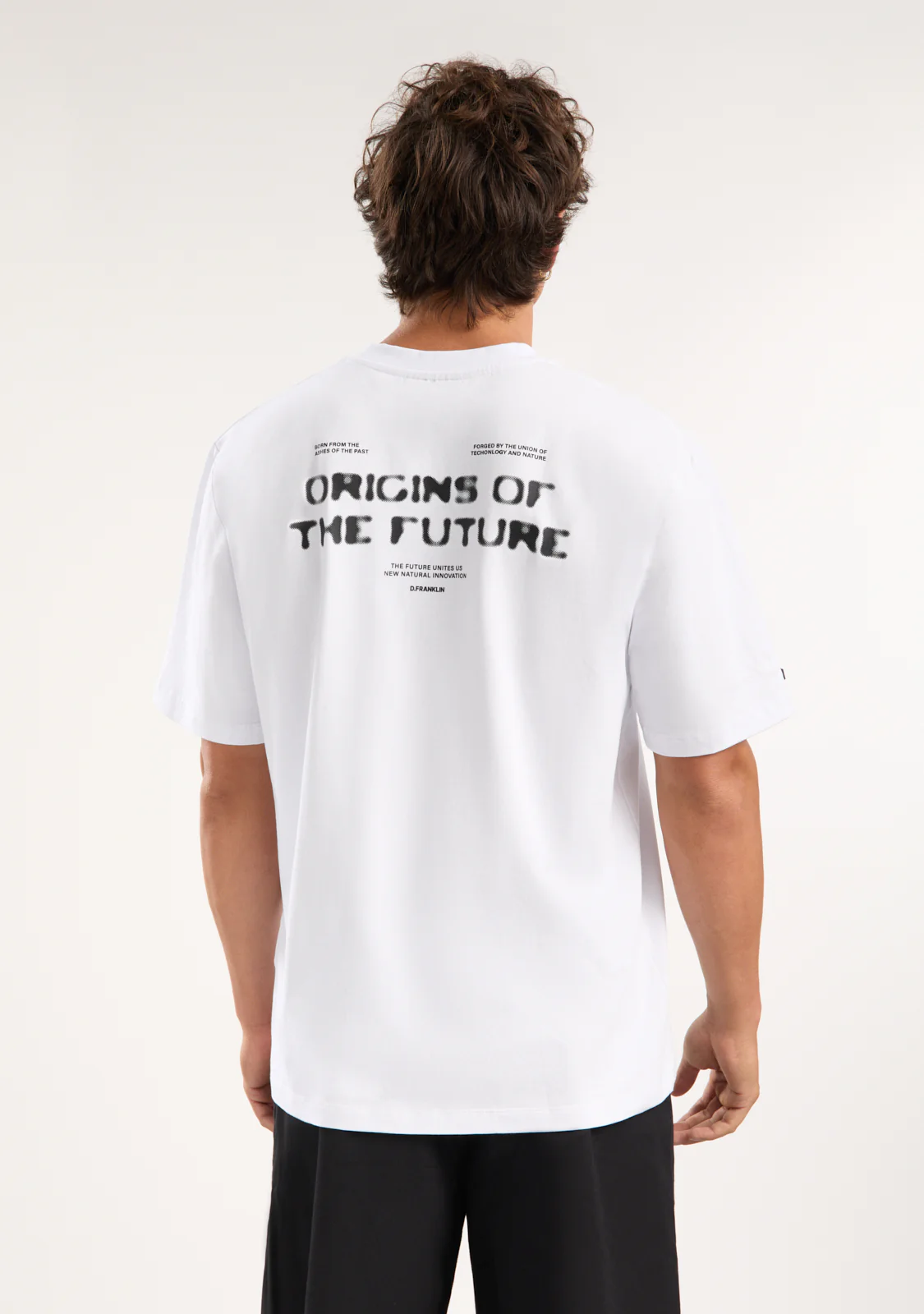 Origins T-Shirt White / Black - Image 7
