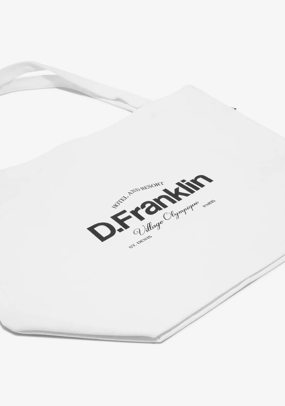Paris St.Denis Tote Bag White - Image 2