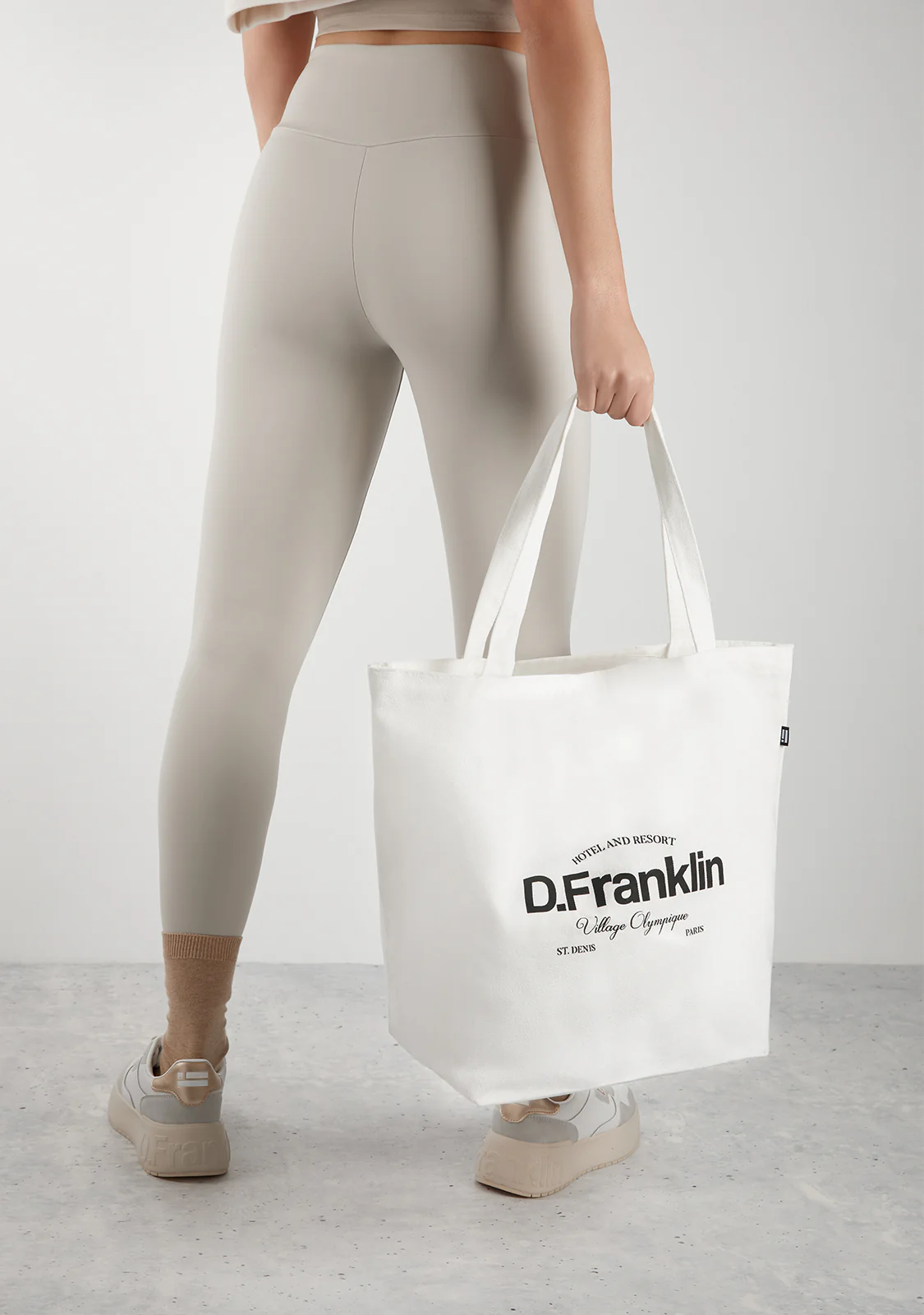 Paris St.Denis Tote Bag White - Image 4