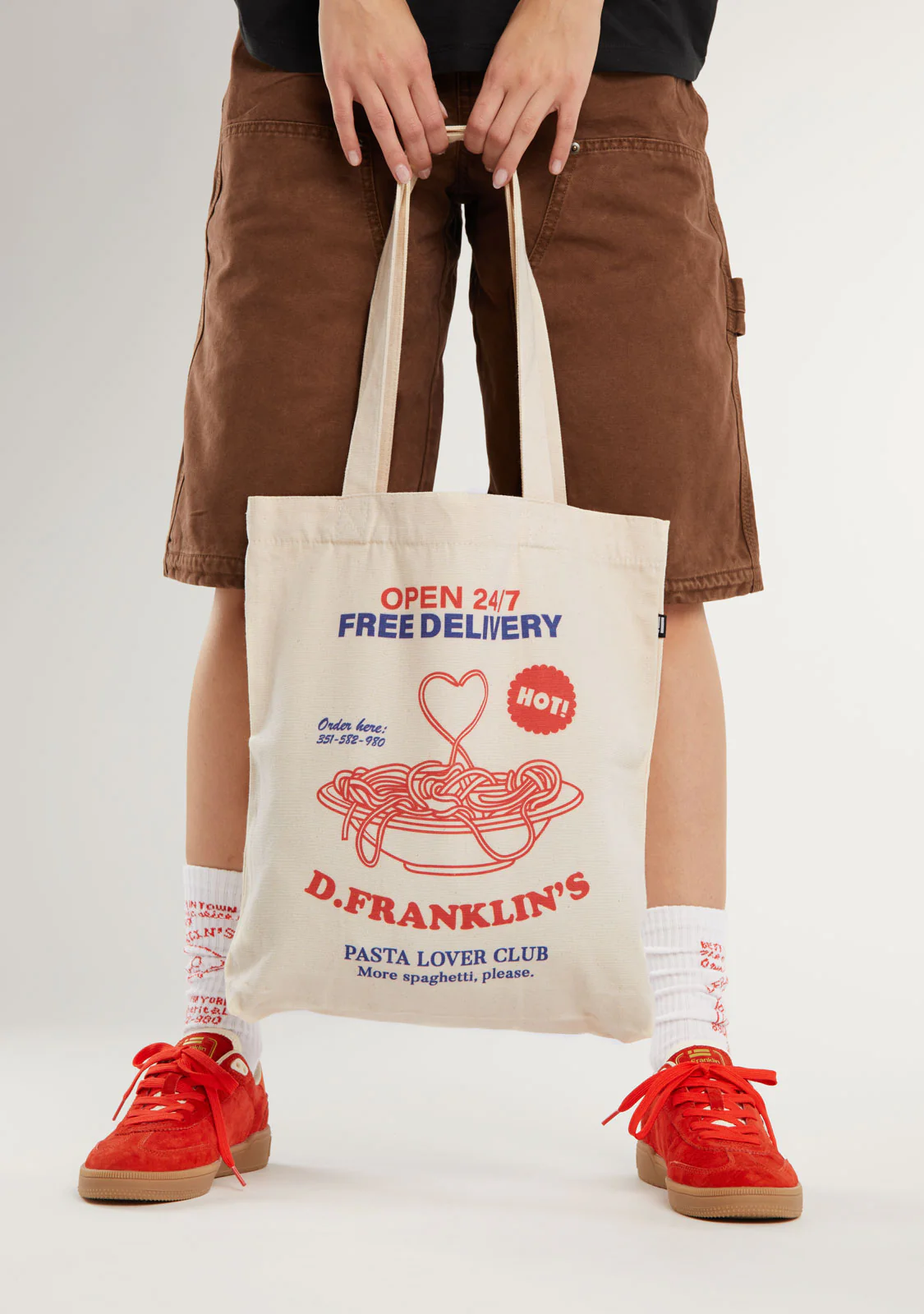 Pasta Lover Tote Bag Natural - Limited Edition - Image 5