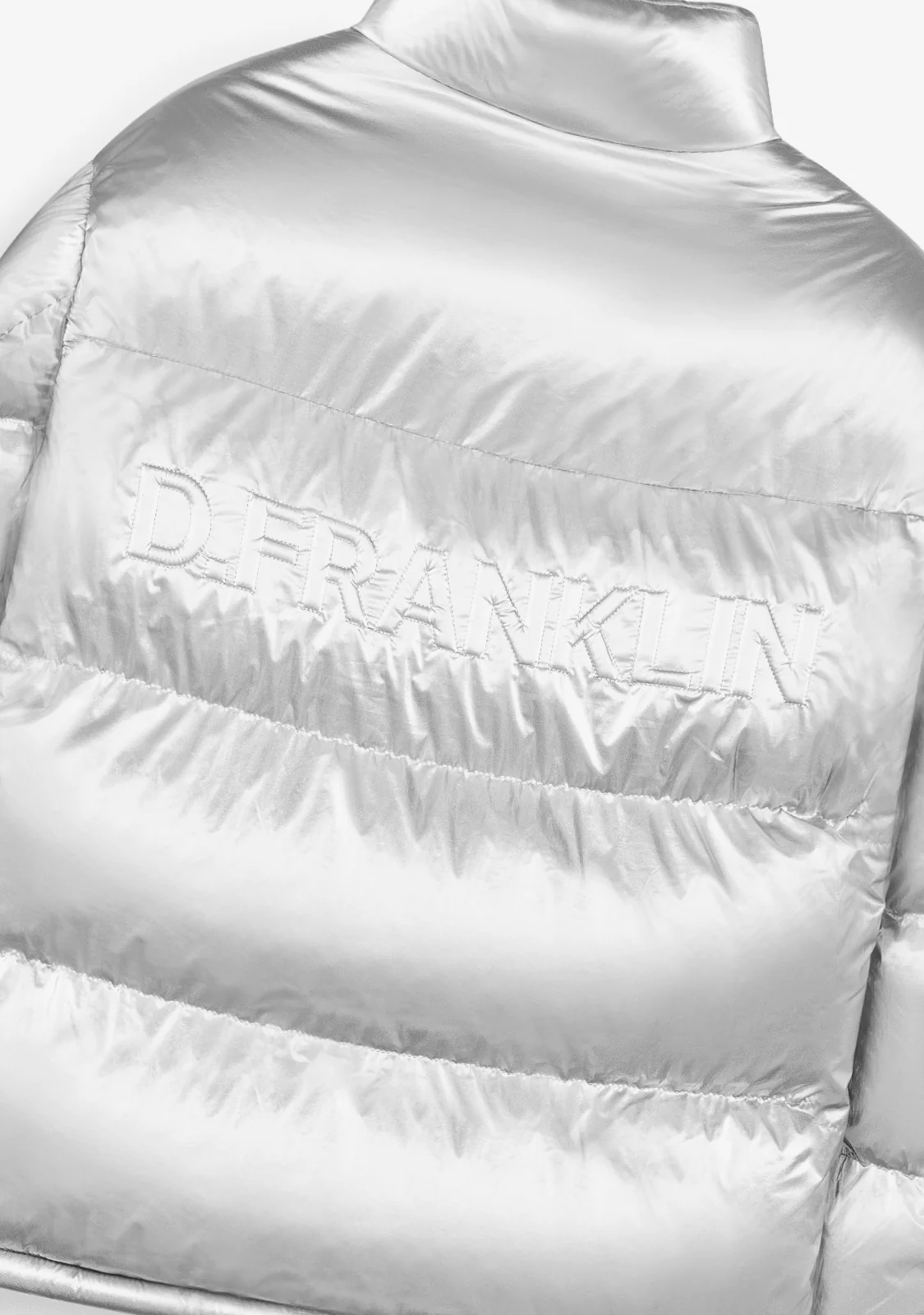 Puffer Jacket Light Grey - Image 6