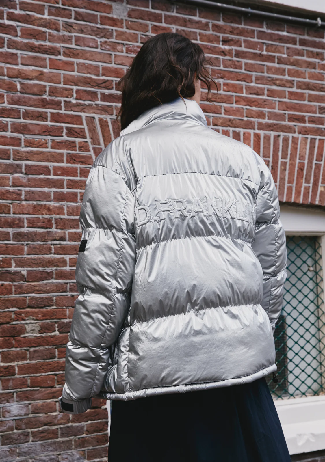 Puffer Jacket Light Grey - Image 8