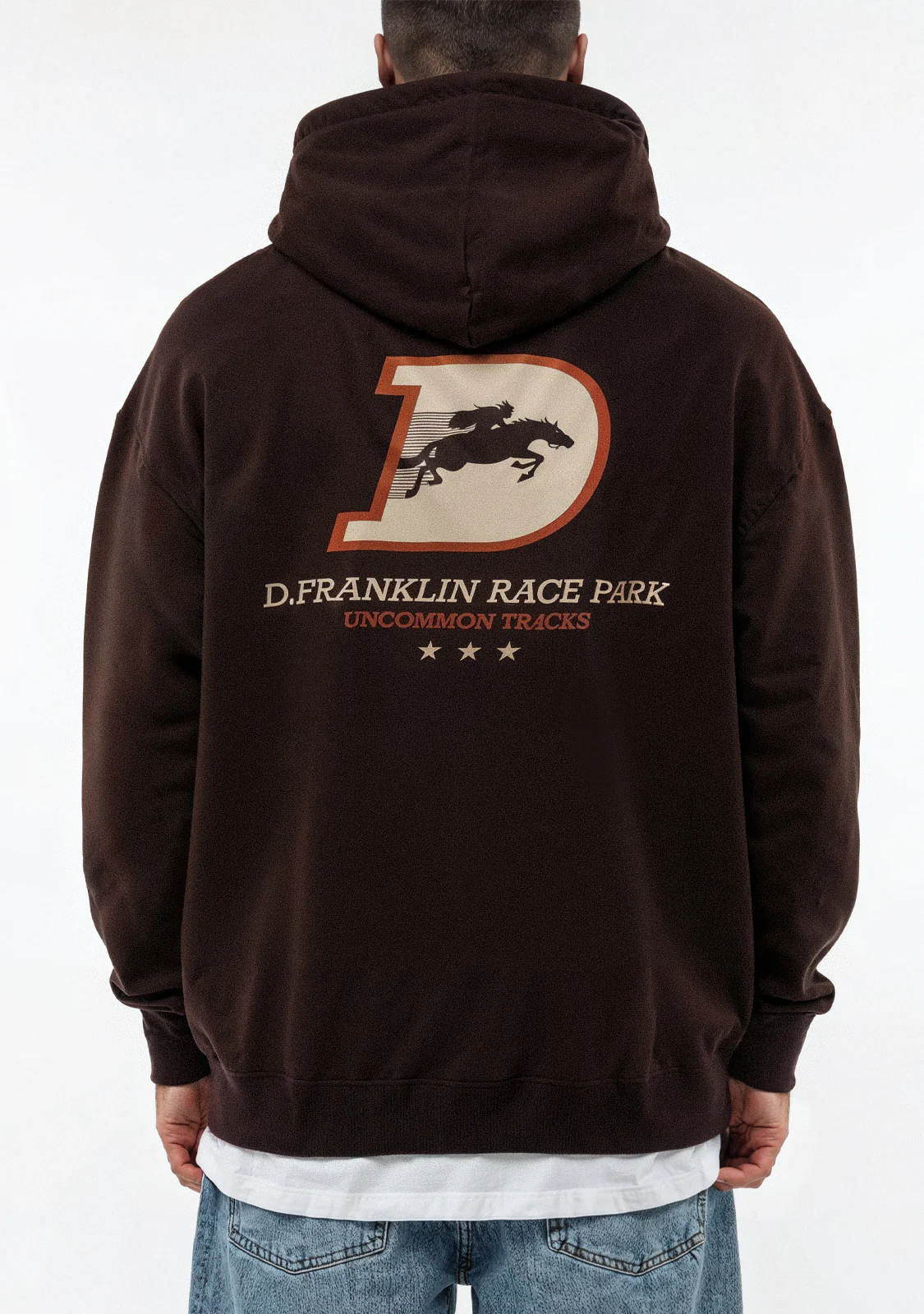 Race Park Hoodie Brown - Image 3
