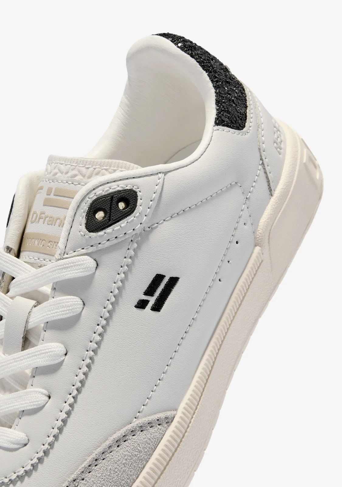 Rebel Basic White / Black Glitter - Image 4