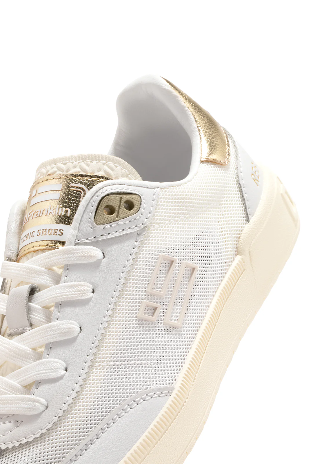 Rebel Mesh Flag White / Gold - Image 3