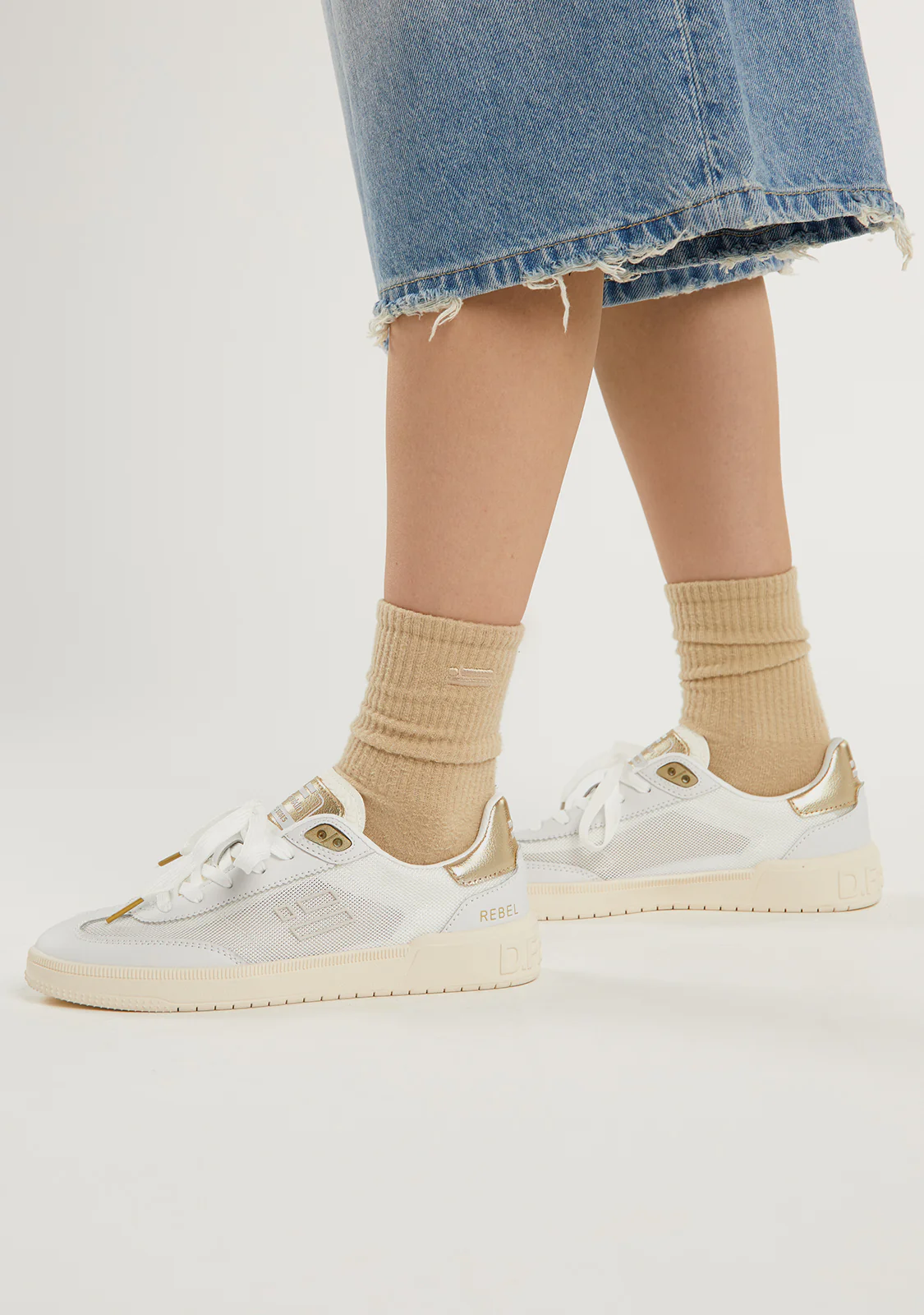 Rebel Mesh Flag White / Gold - Image 5