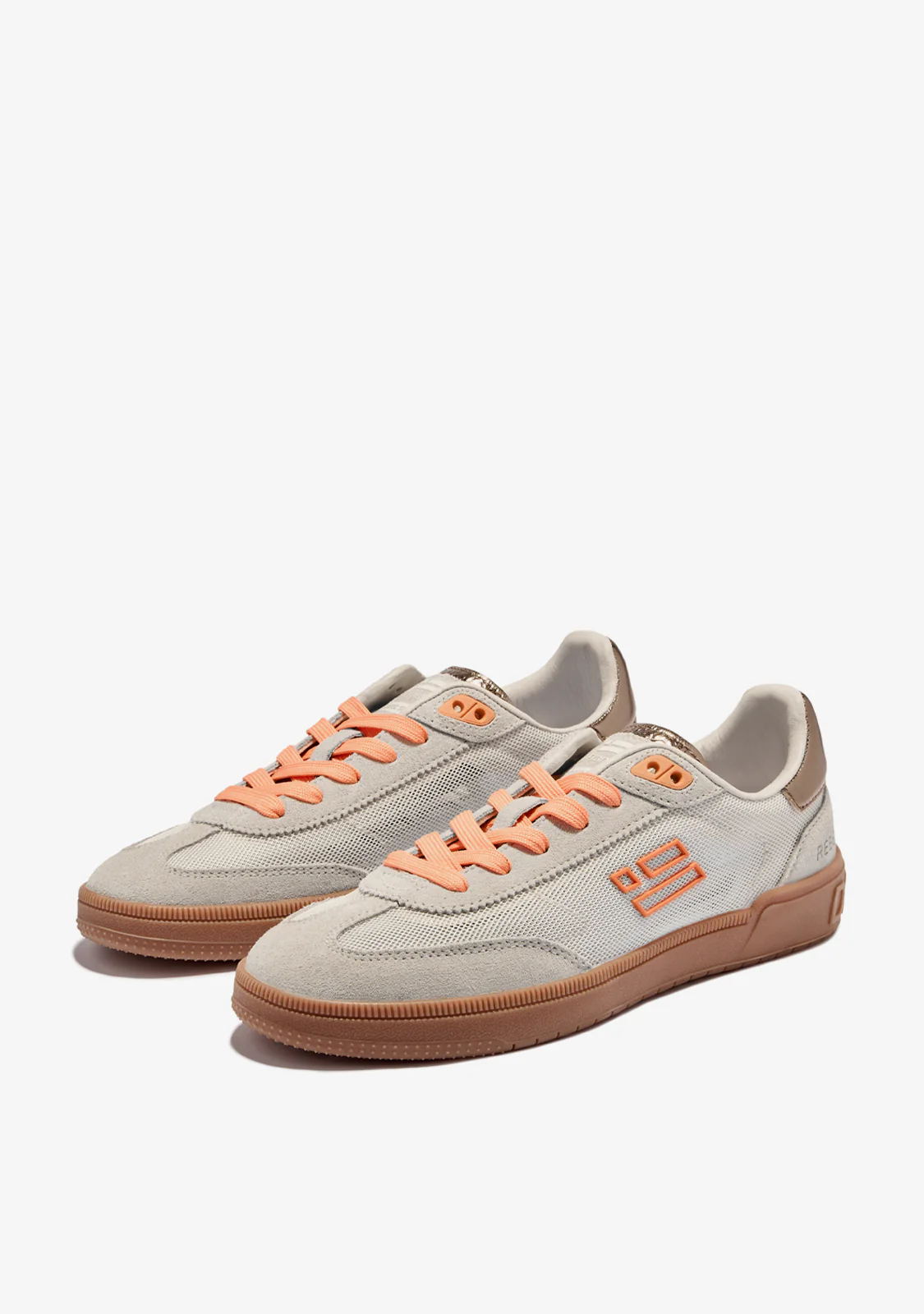 Rebel Mesh Off White / Orange - Image 2