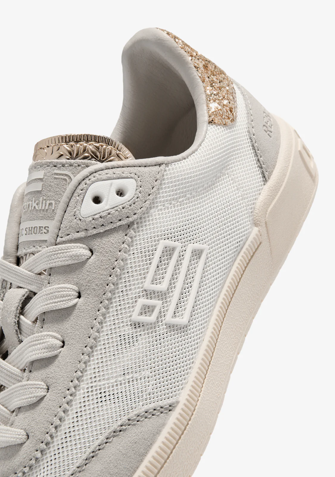 Rebel Mesh White / Gold Glitter - Image 4