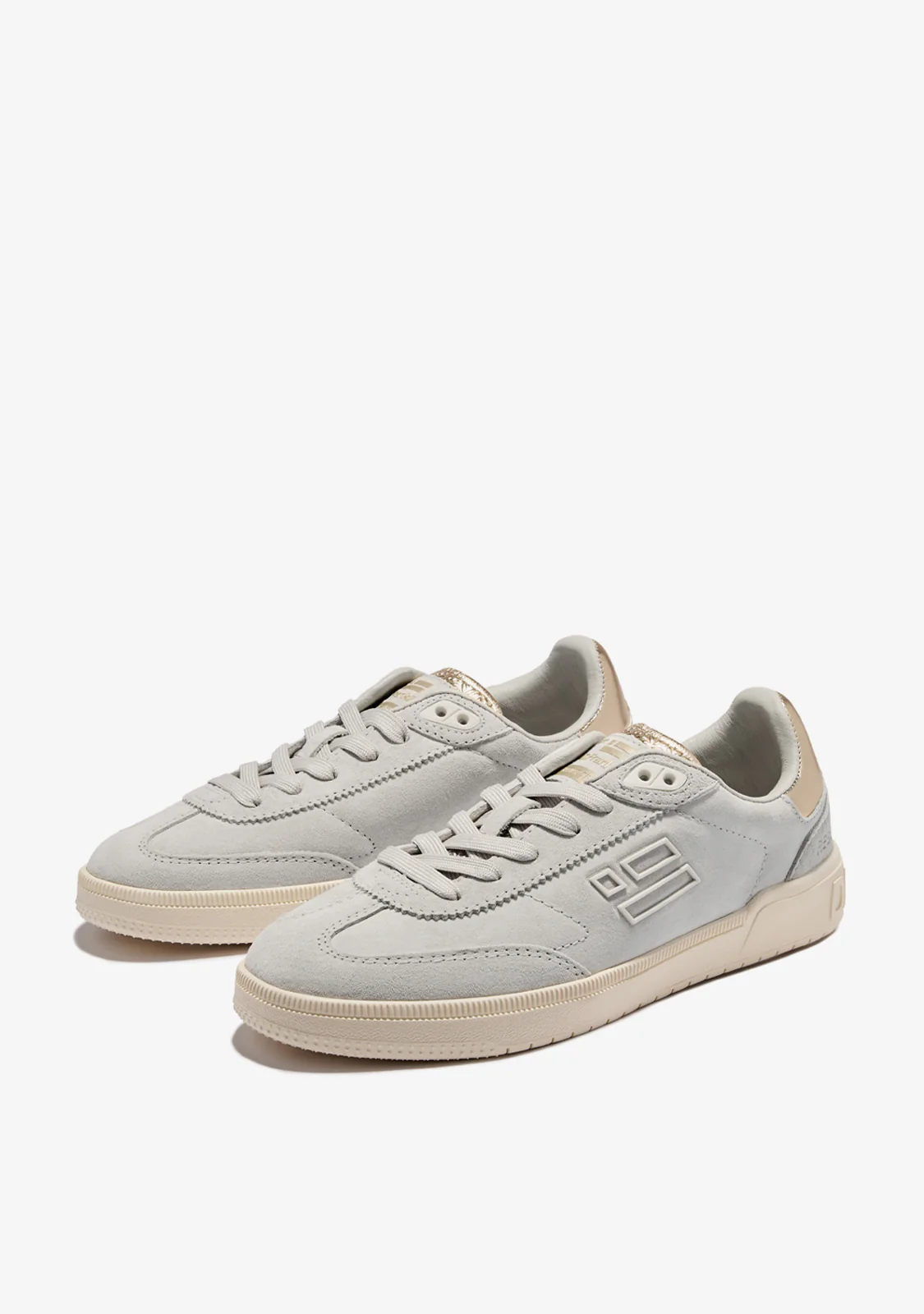 Rebel Suede Cool Grey / Gold Met - Image 2