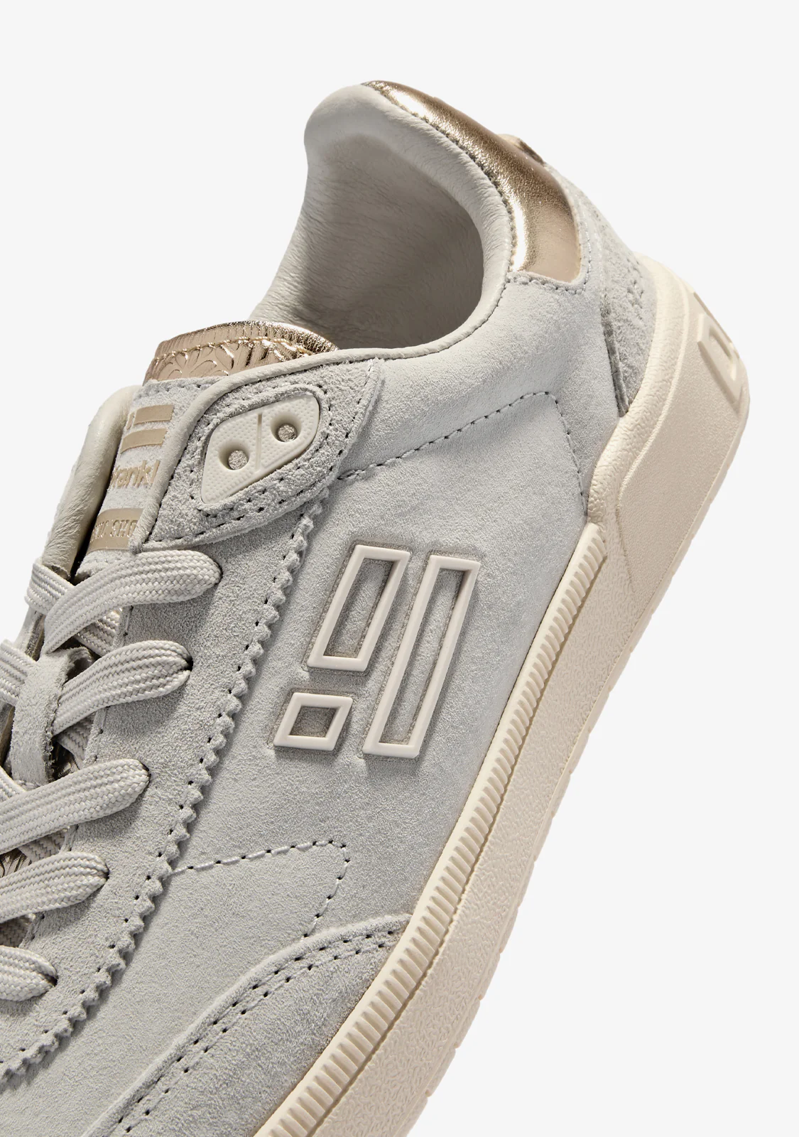Rebel Suede Cool Grey / Gold Met - Image 4