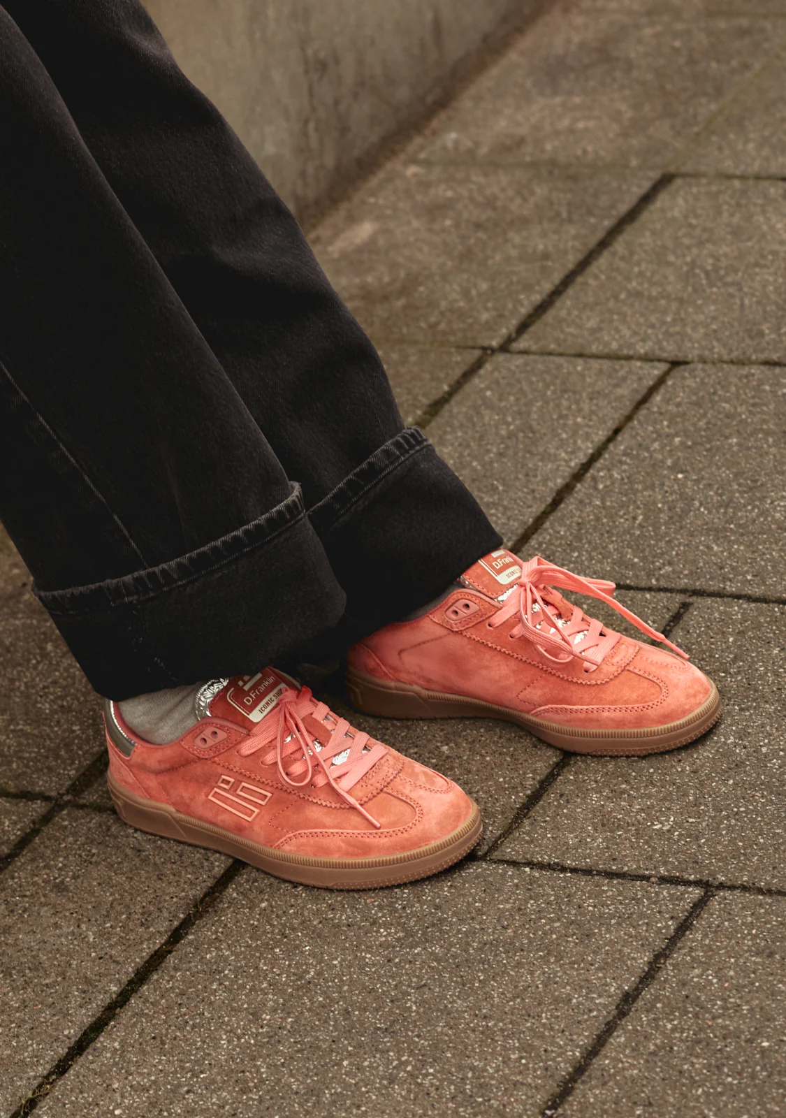 Rebel Suede Coral / Silver Met - Image 5