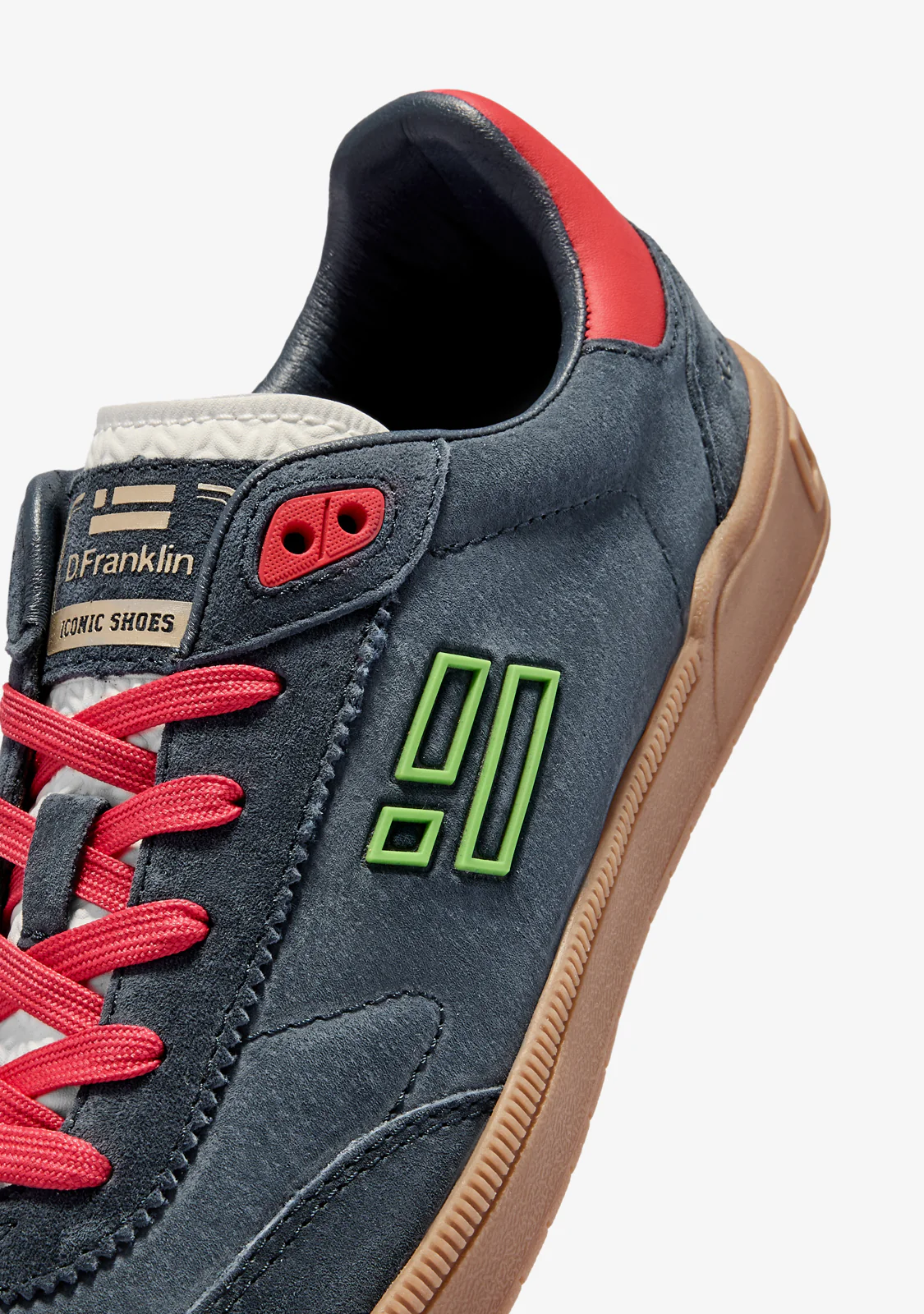 Rebel Suede Navy / Red - Image 4