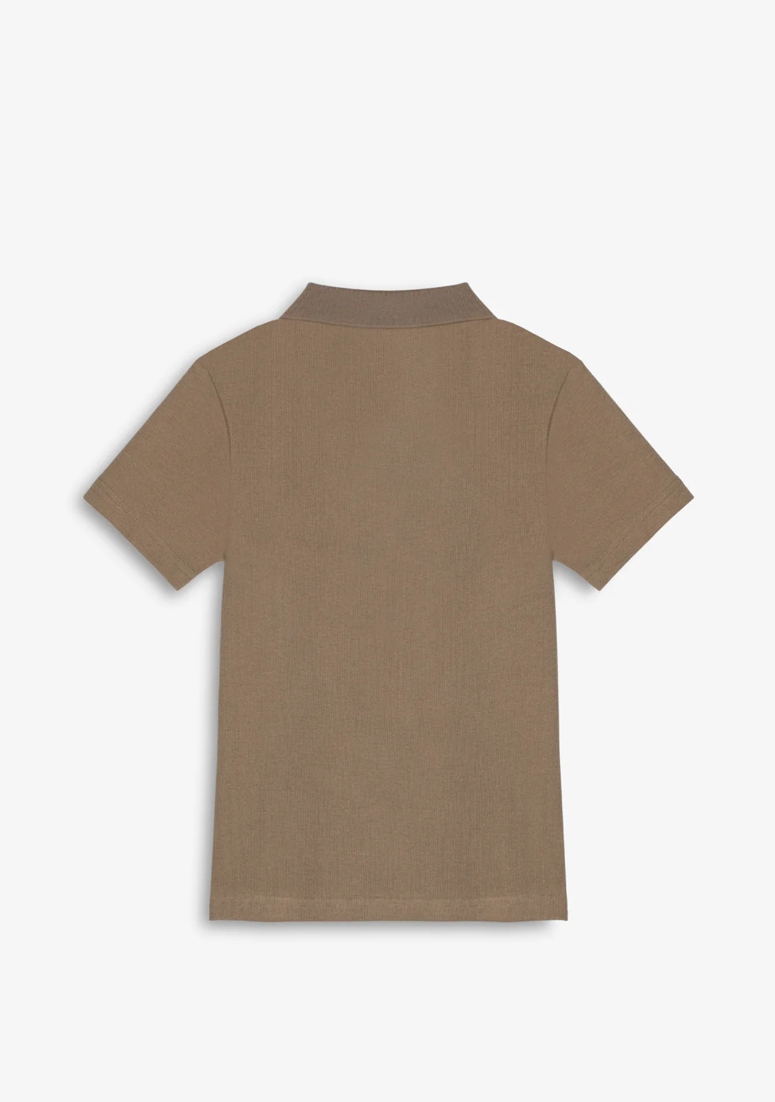 Rib Polo Top Sand - Image 3
