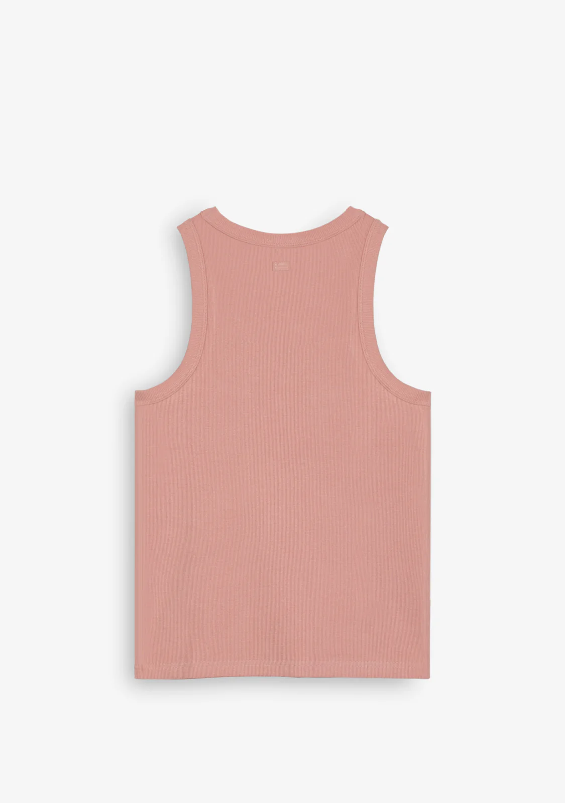 Rib Tank Top Dusty Pink - Image 3