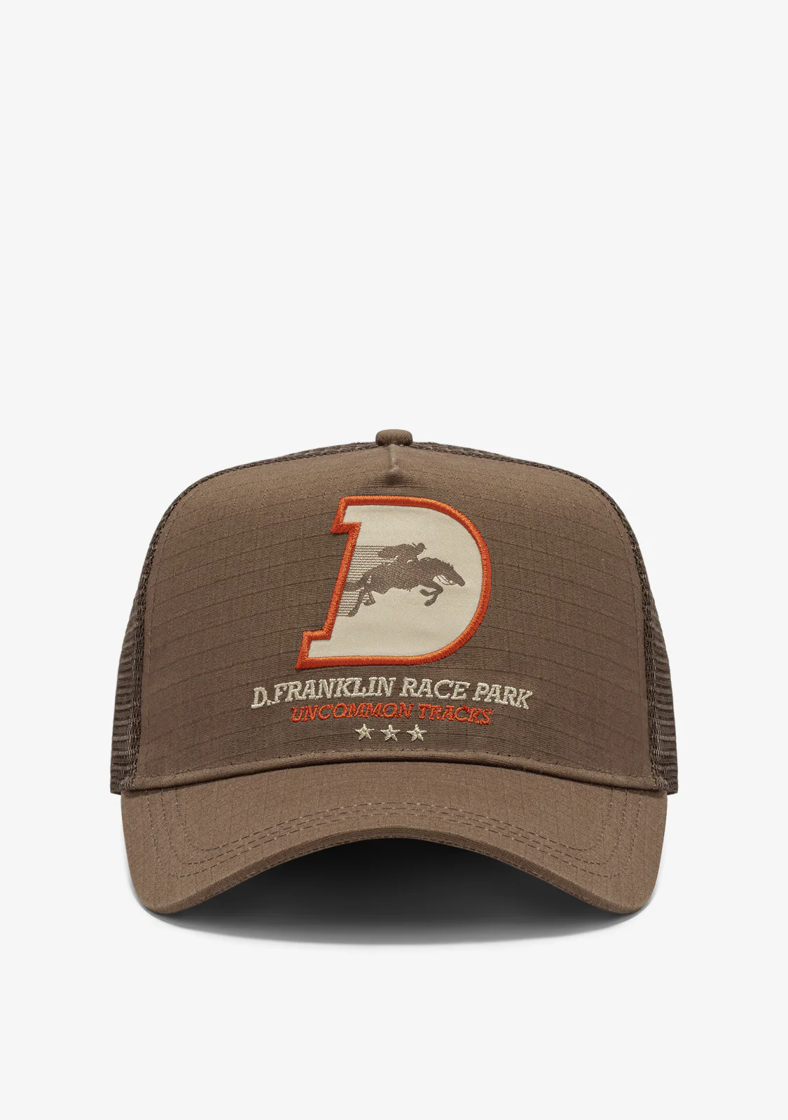 Ripstop Trucker Cap Brown - Image 2