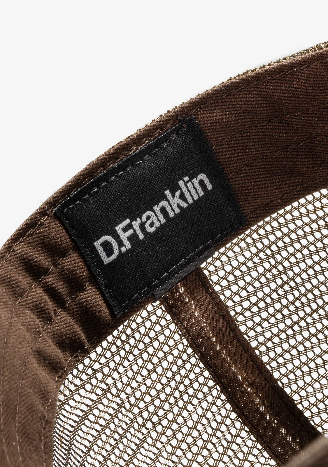 Ripstop Trucker Cap Brown - Image 4