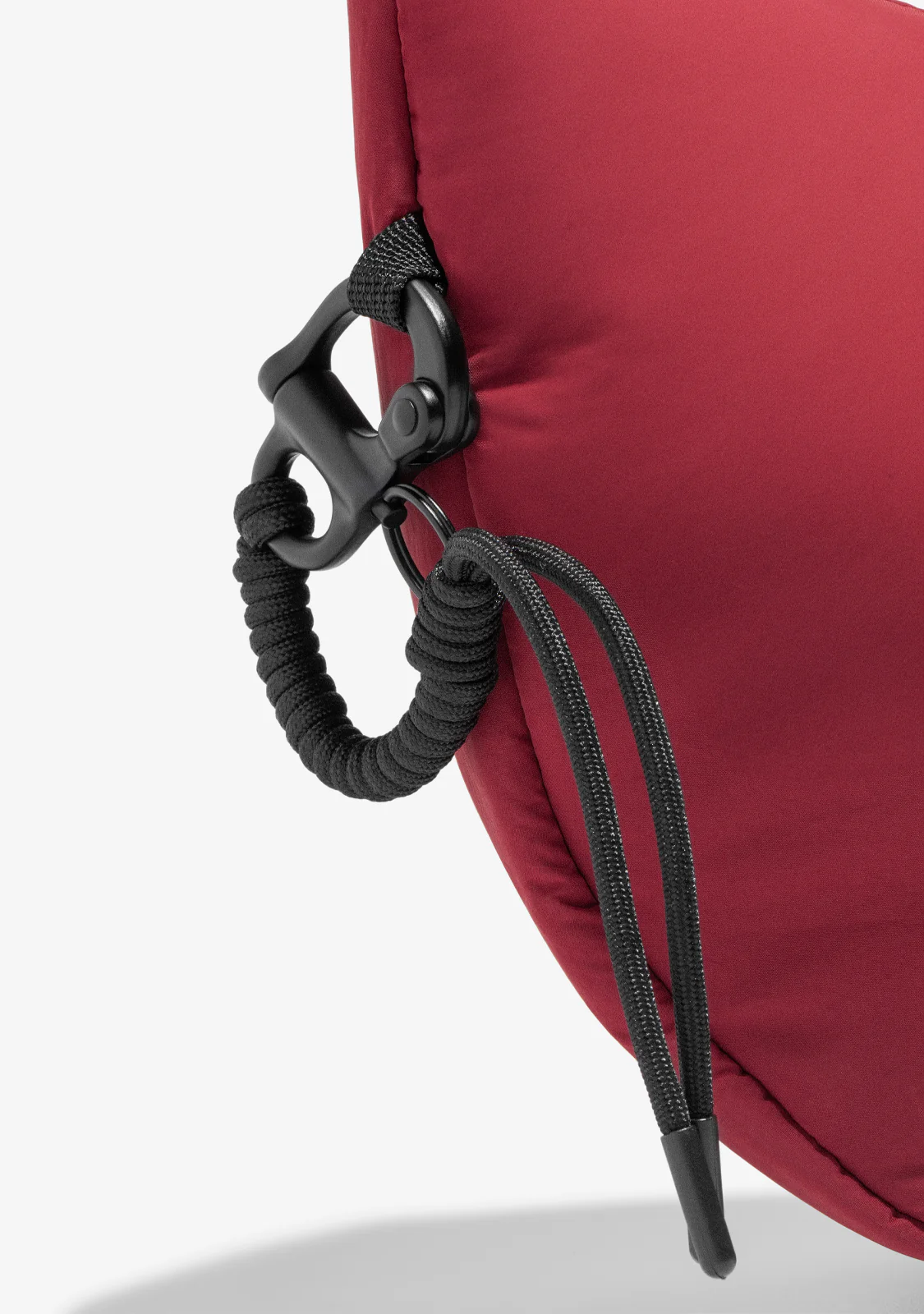Round Nylon Crossbody Bag Red + Custom Set Lime - Image 4