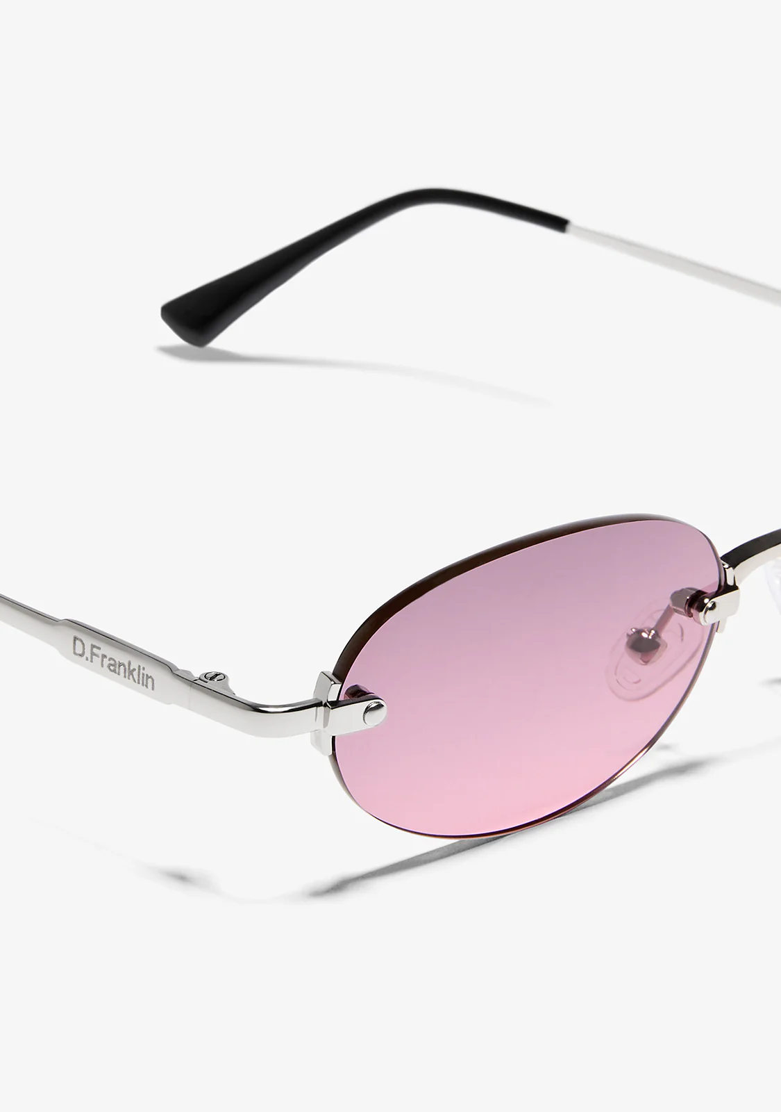 Smith Oval Silver / Gradient Pink - Image 3