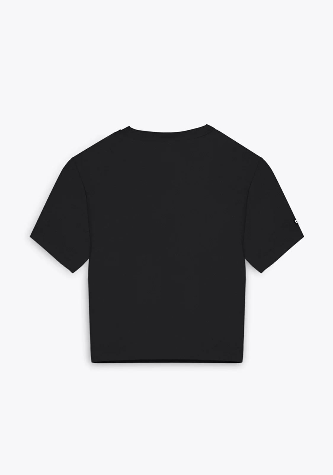 Tomorrow Cropped T-Shirt Black - Image 3