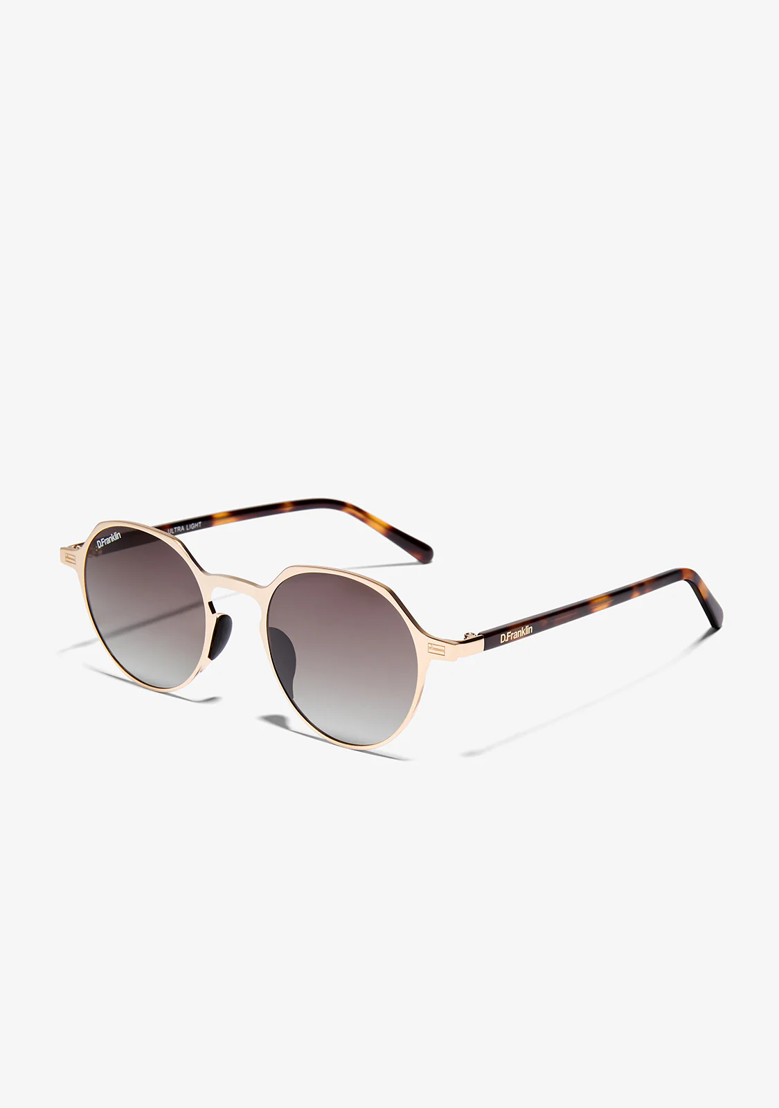 Ultra Light S Round Metal Gold / Gradient Brown - Image 2