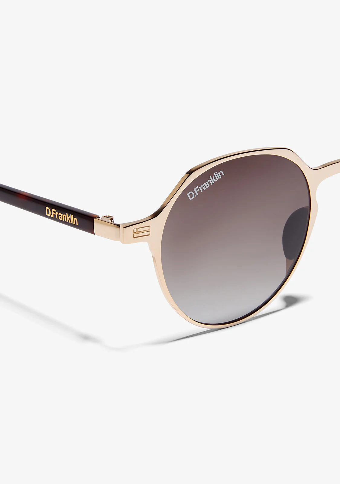 Ultra Light S Round Metal Gold / Gradient Brown - Image 3