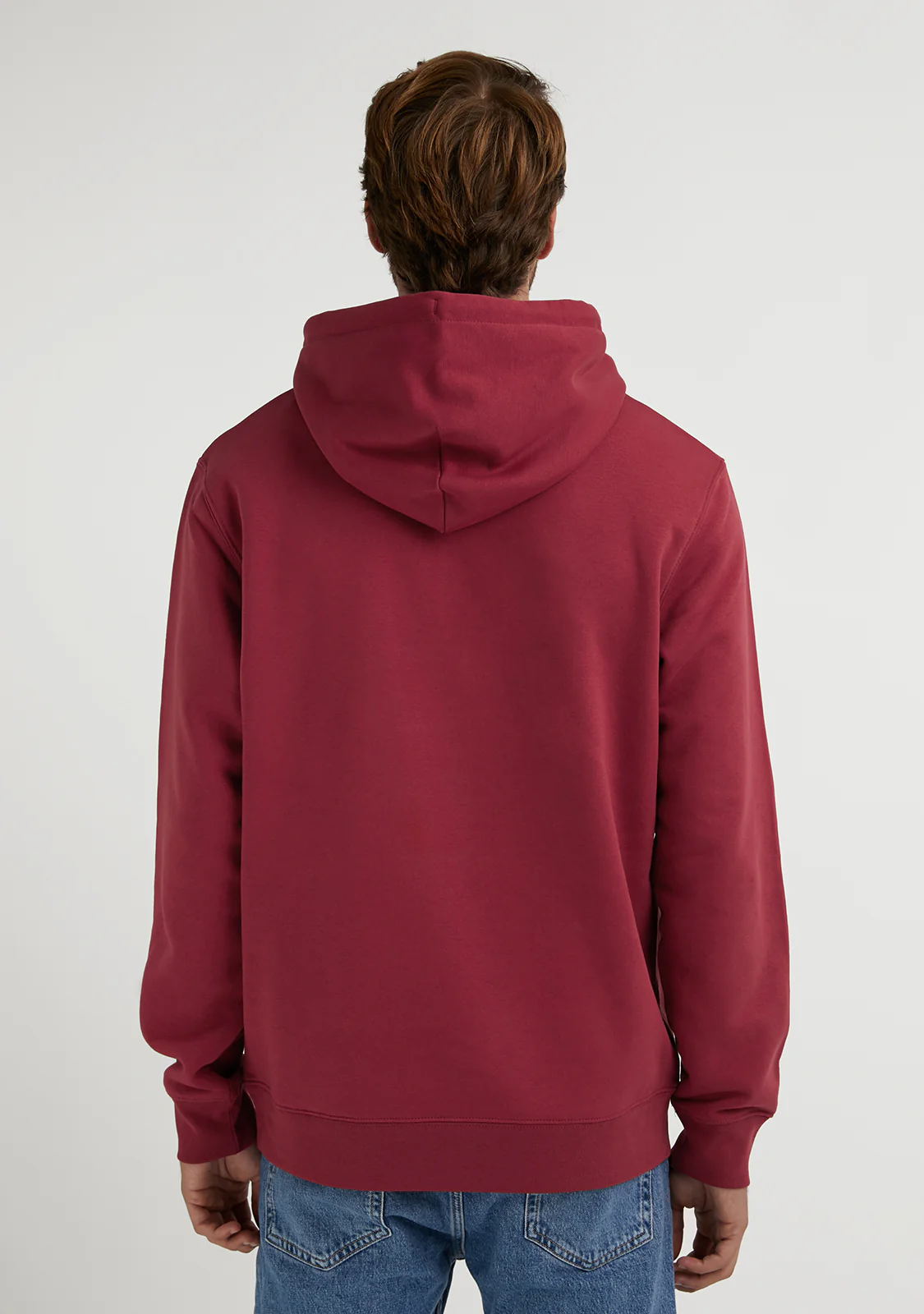 Unstoppable Hoodie Dark Red - Image 5