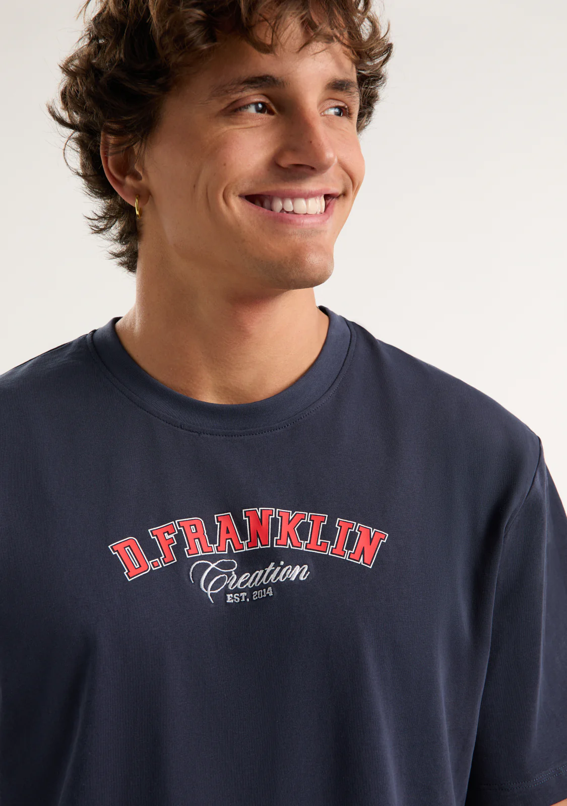 Varsity Est 2024 T-Shirt Navy - Image 5