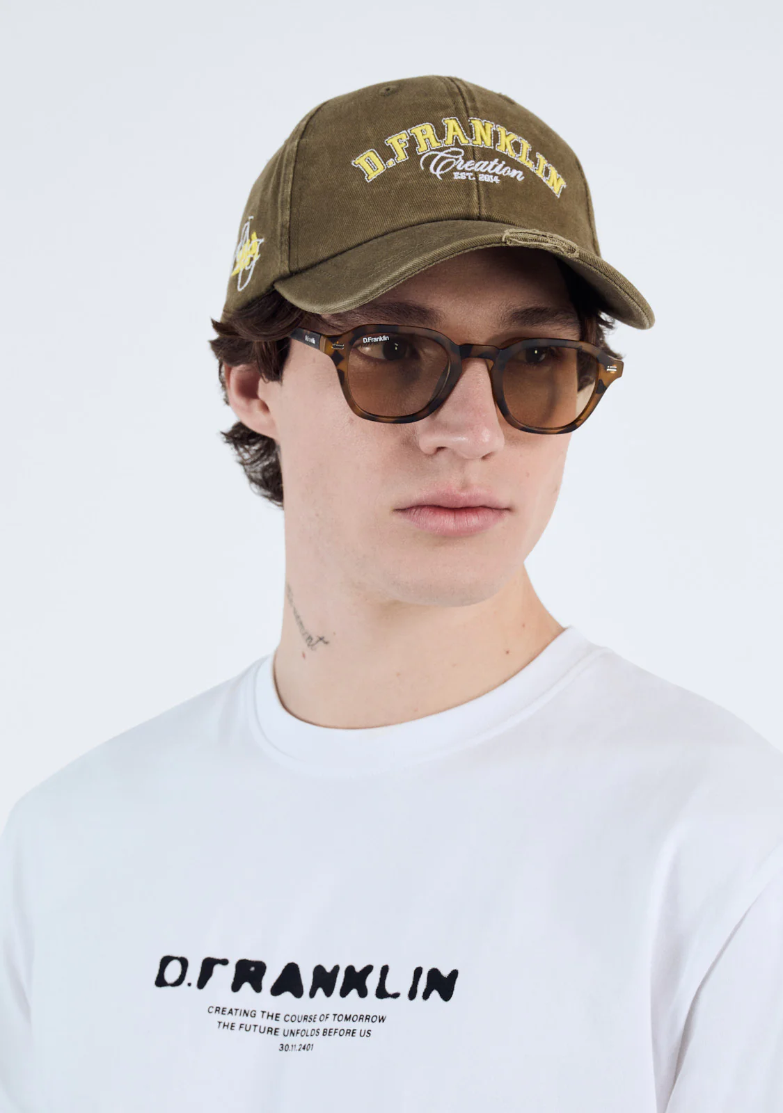 Varsity Washed Cap Army Green - Image 5