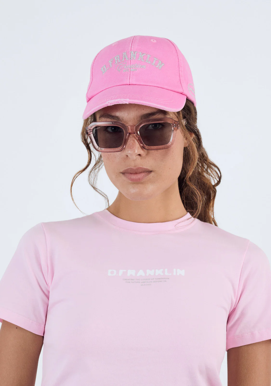 Varsity Washed Cap Pink - Image 5