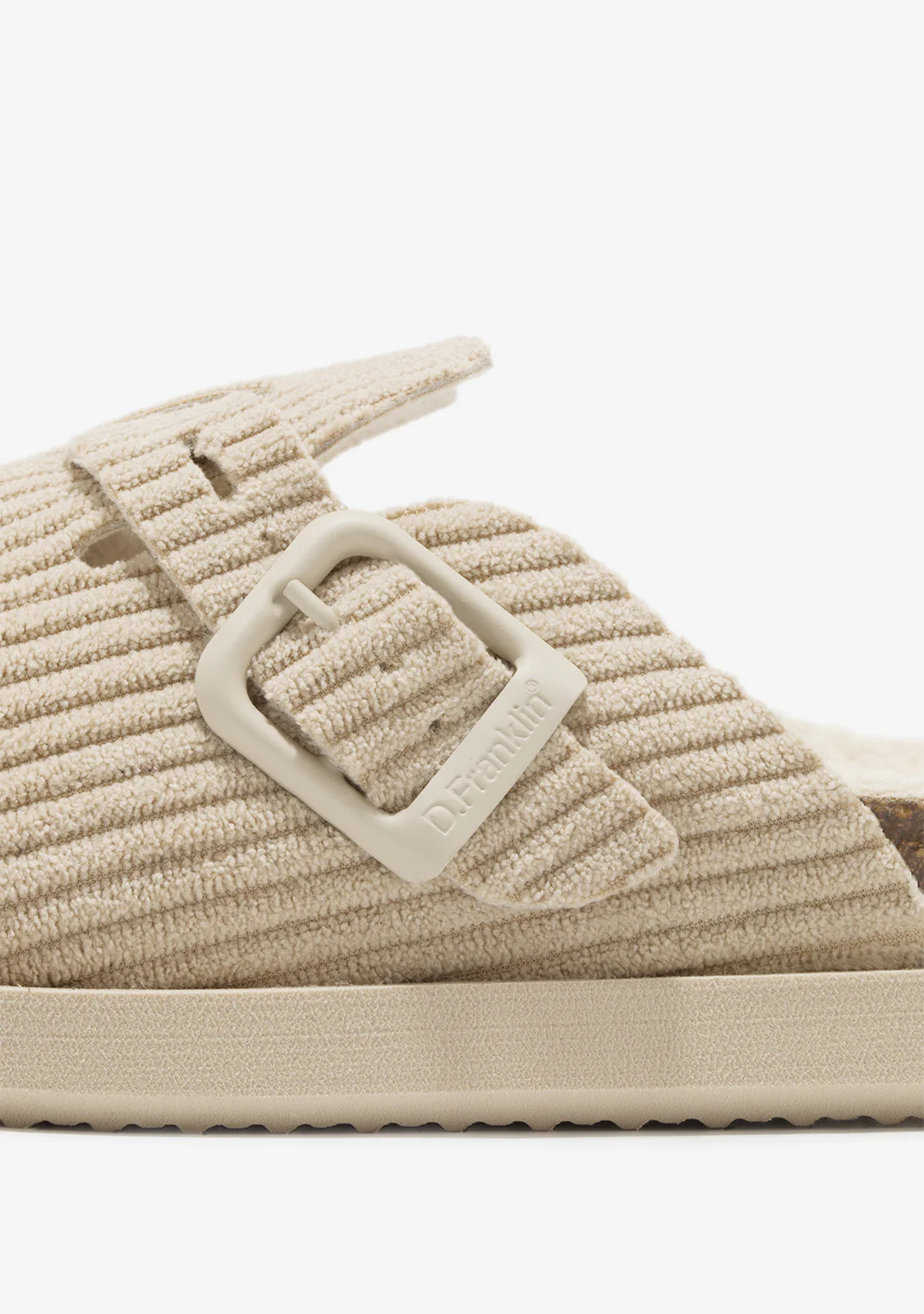 Vibe Clog Corduroy Beige - Image 3