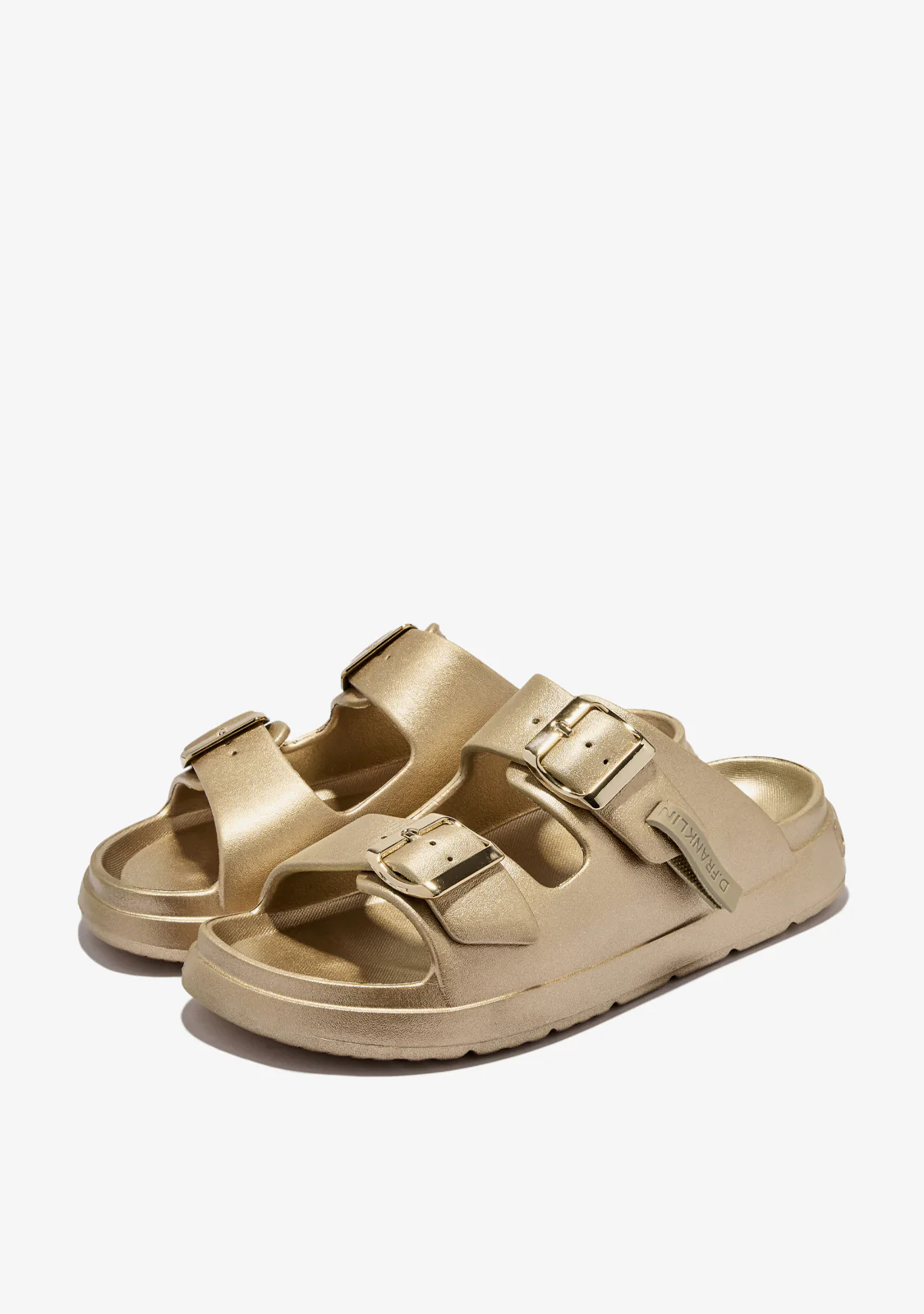 Vibe Foam 2 Buckles Met Light Gold - Image 2