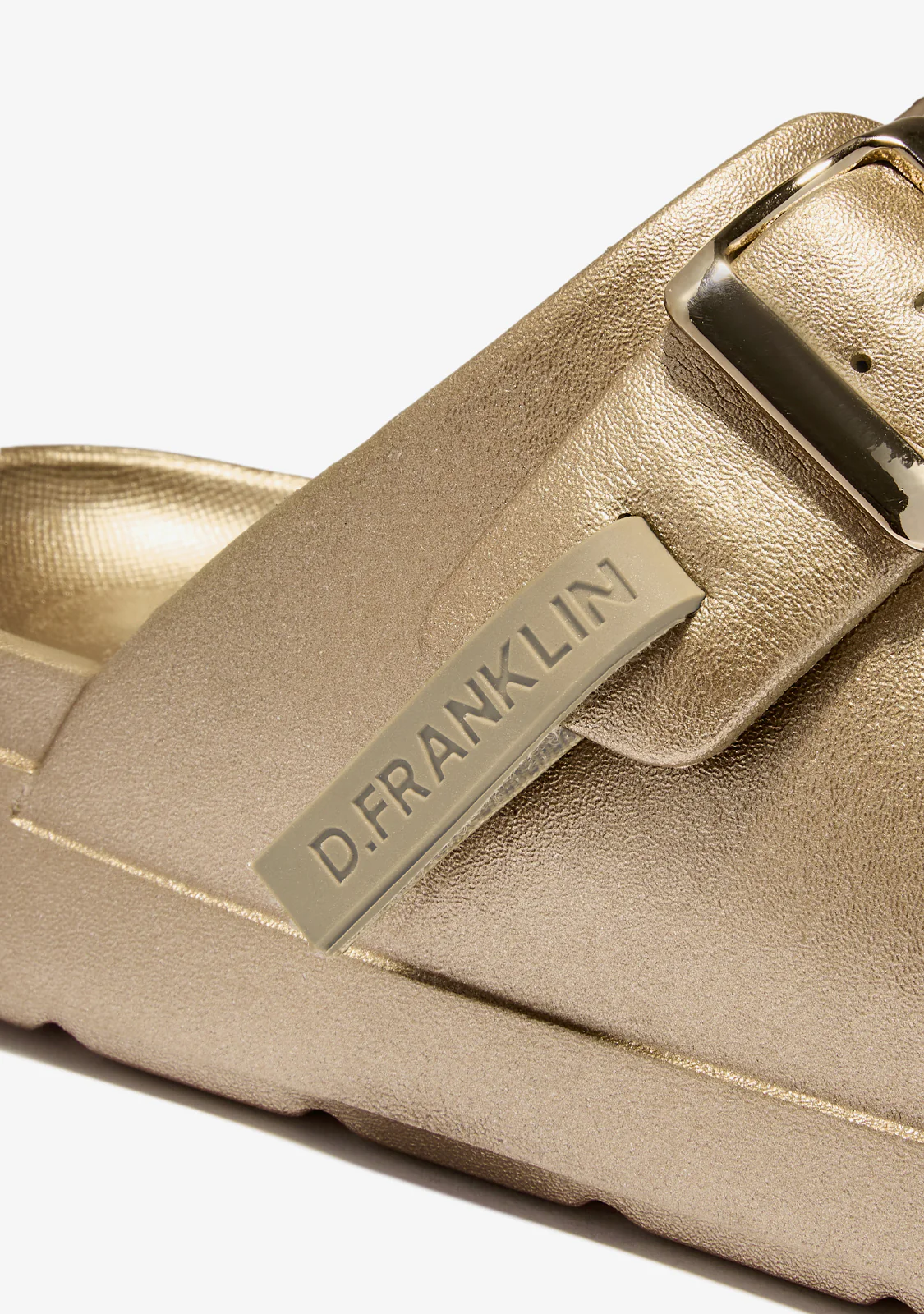 Vibe Foam 2 Buckles Met Light Gold - Image 3