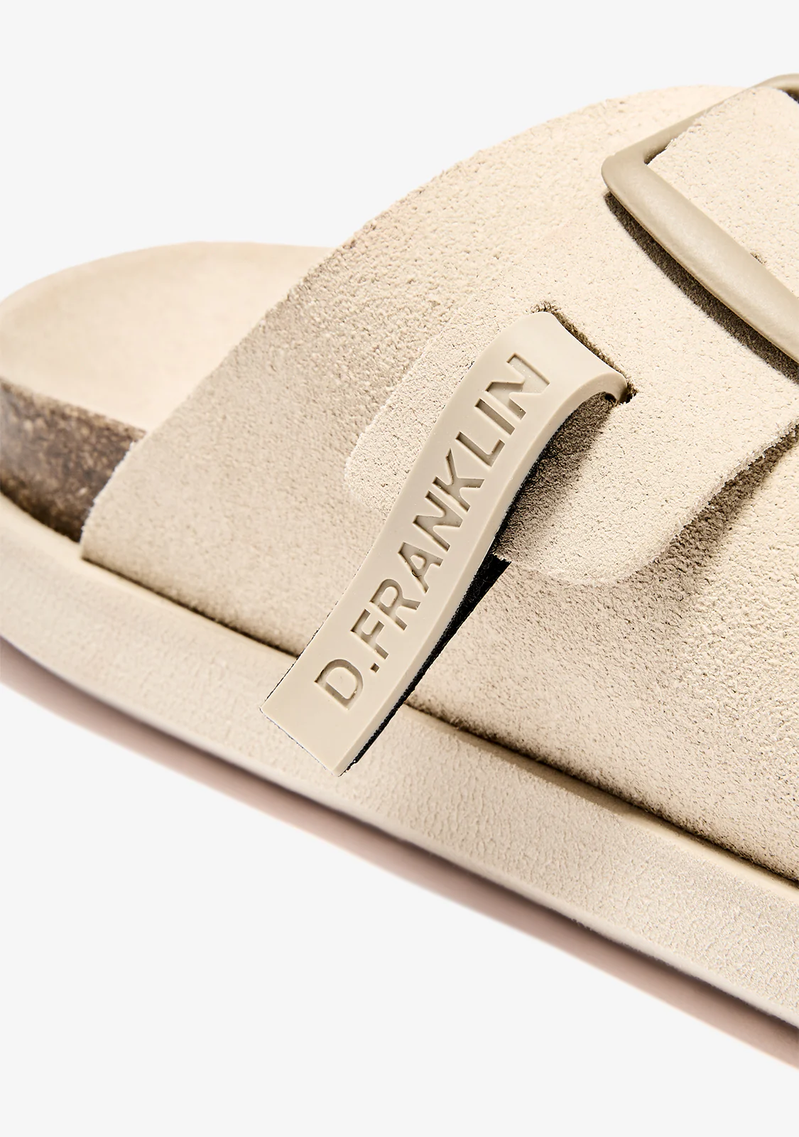 Vibe Sandals Buckle Beige - Image 3