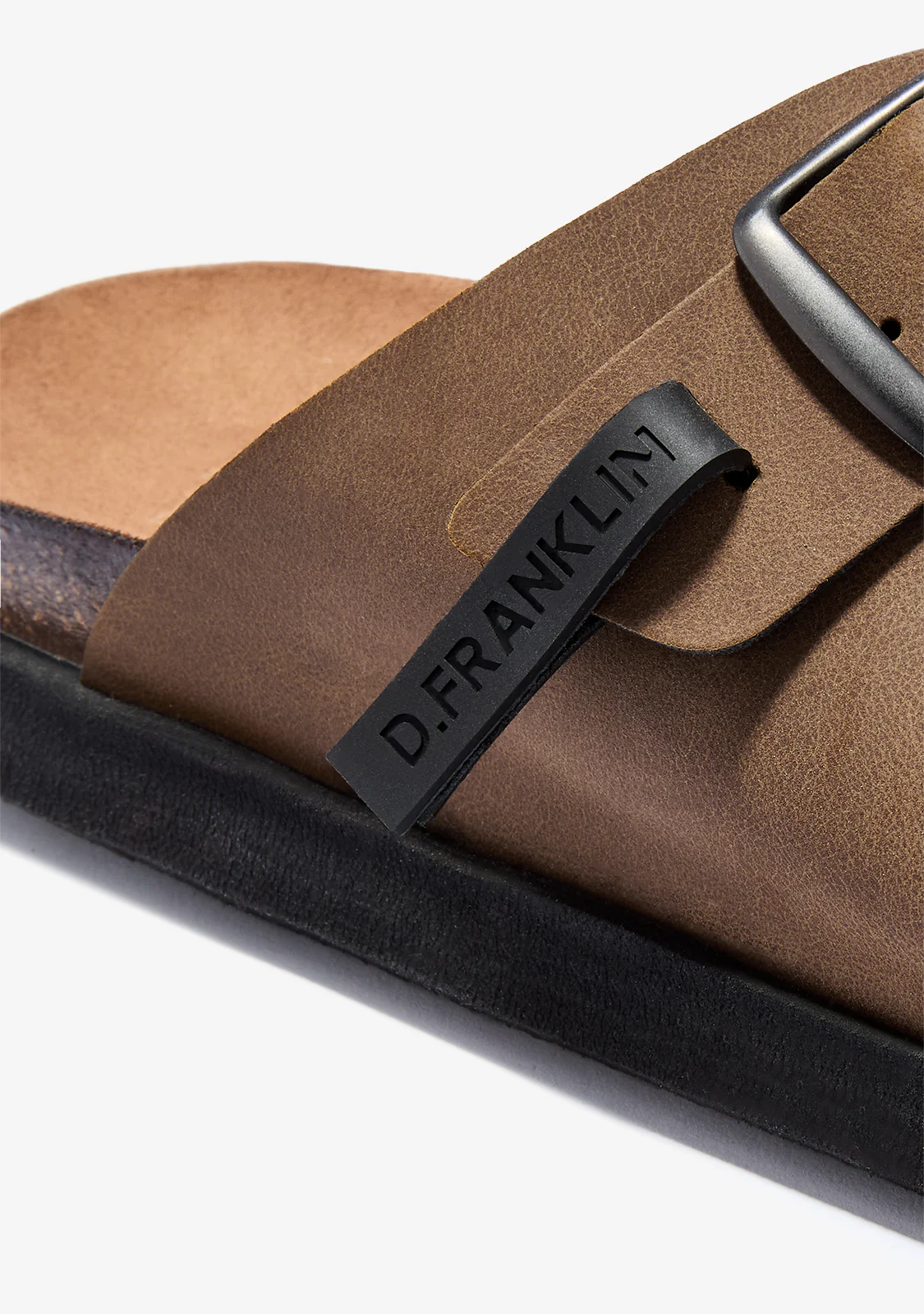 Vibe Sandals Buckle Brown Nobuck - Image 4