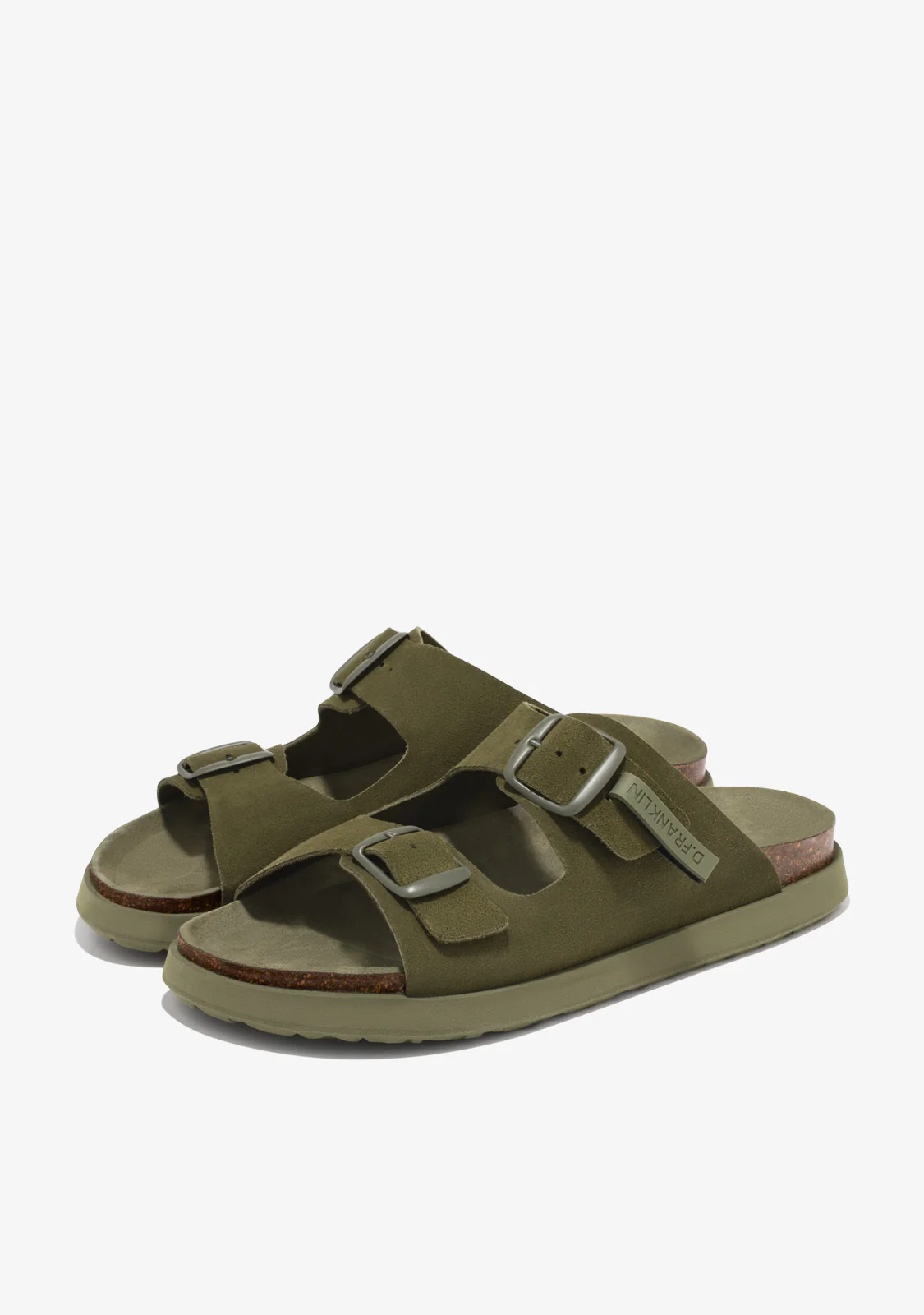 Vibe Sandals Buckle Dark Khaki - Image 2