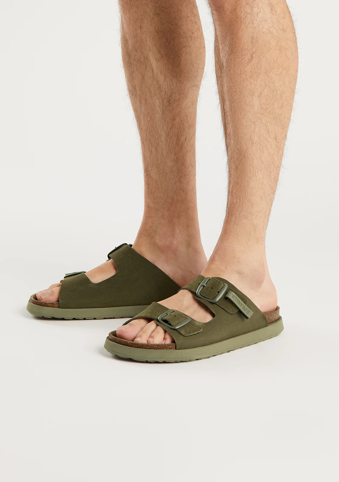 Vibe Sandals Buckle Dark Khaki - Image 5