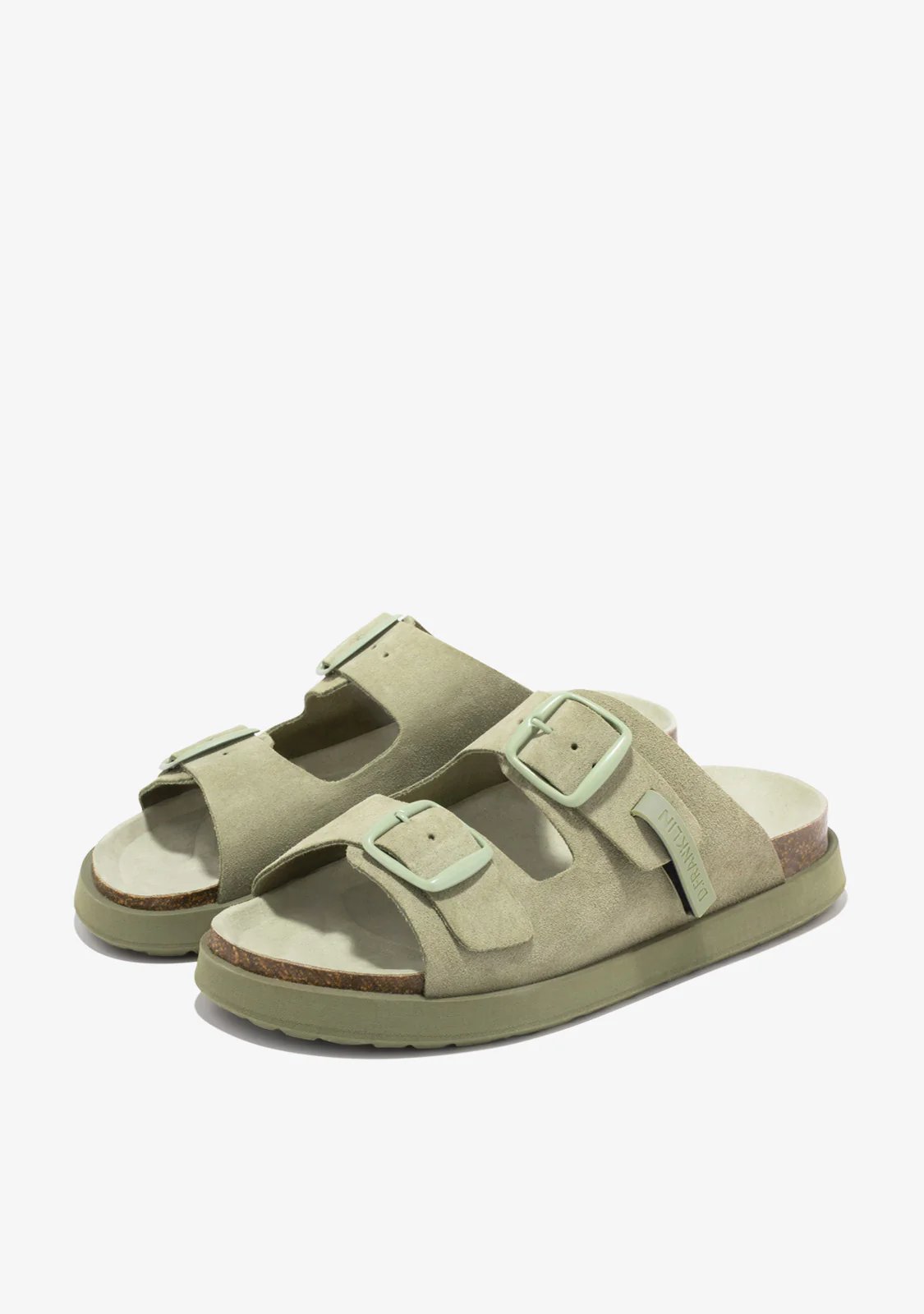 Vibe Sandals Buckle Khaki - Image 2